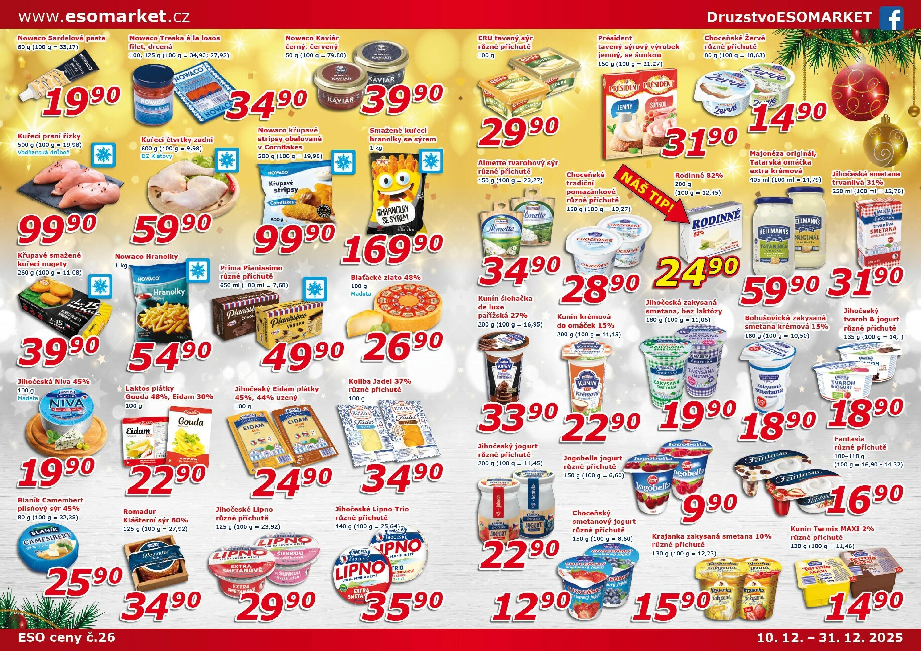 eso-market - Aktuální leták ESO MARKET od 10.12. do 31.12. - page: 3