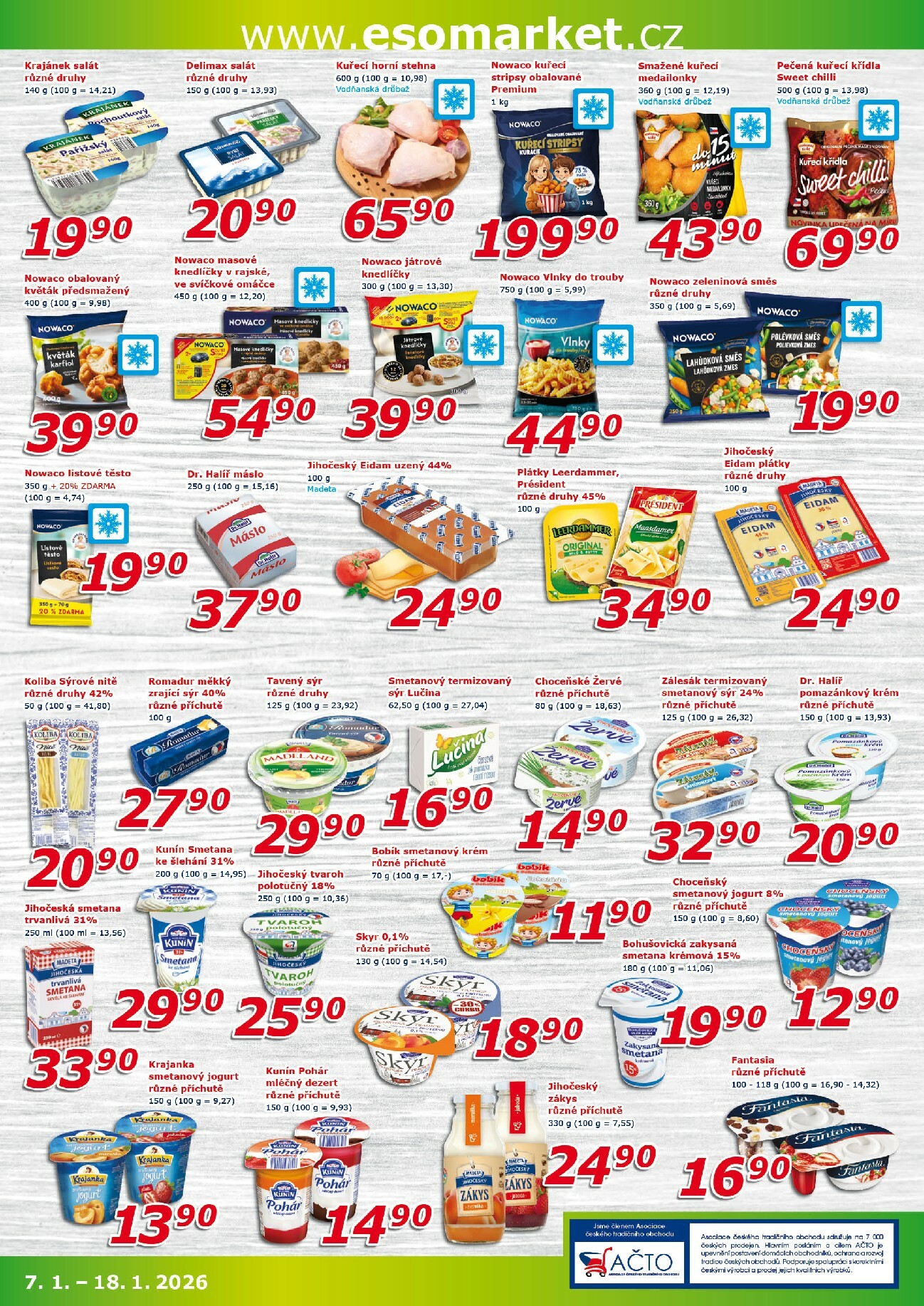 eso-market - Aktuální leták ESO MARKET od 07.01. do 18.01. - page: 3