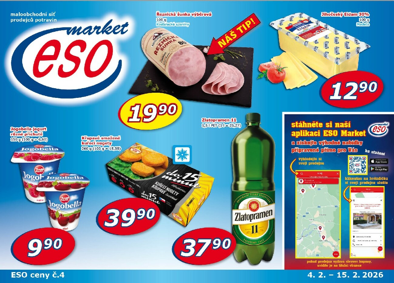 eso-market - ESO MARKET leták platný od středy 04.02.2026 do neděle 15.02.2026 - page: 1