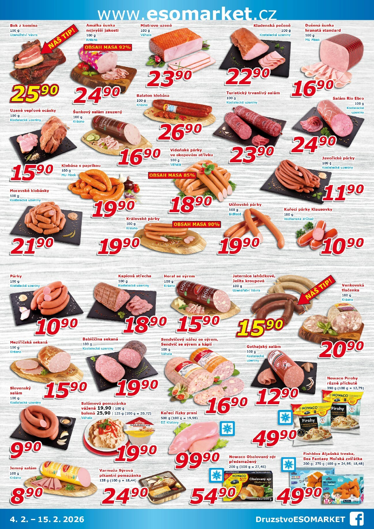 eso-market - ESO MARKET leták platný od středy 04.02.2026 do neděle 15.02.2026 - page: 2