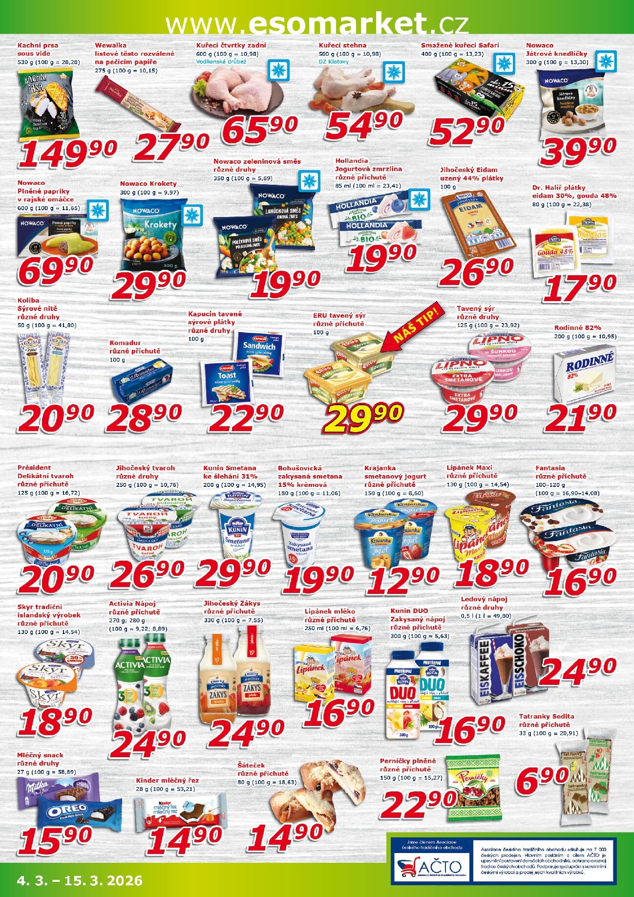 eso-market - ESO MARKET leták platný od středy 04.03.2026 do neděle 15.03.2026 - page: 3