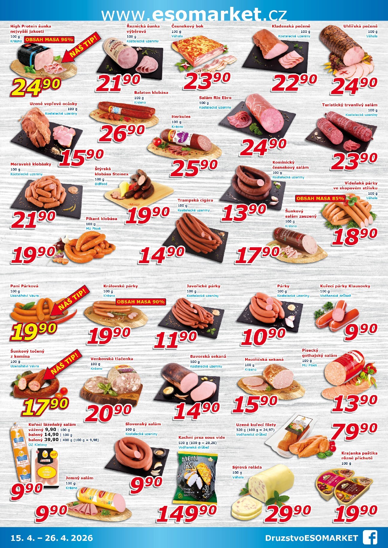 eso-market - Budoucí ESO MARKET leták platný od středy 15.04.2026 do neděle 26.04.2026 - page: 2