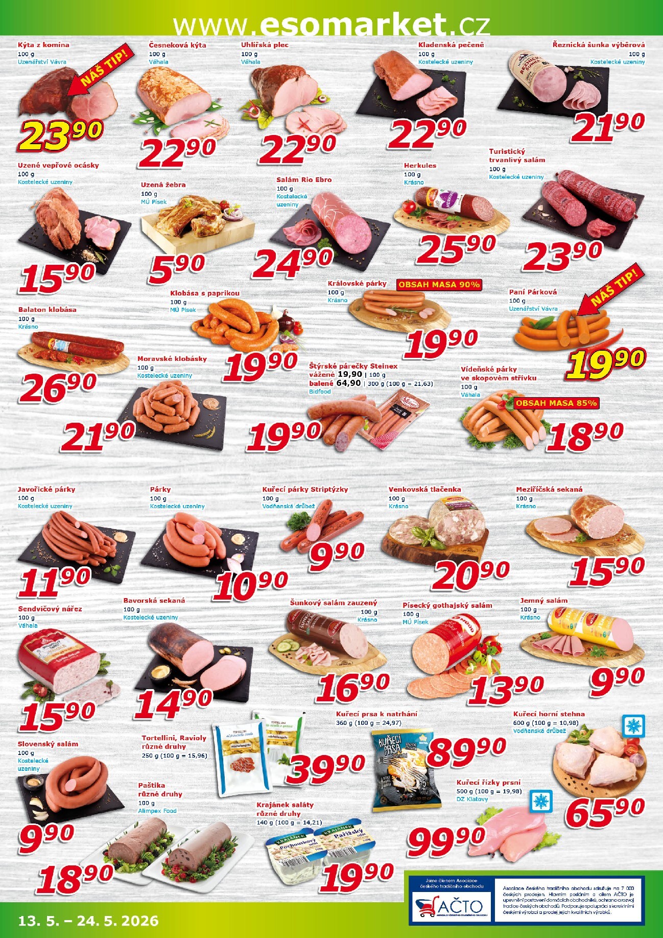eso-market - Budoucí ESO MARKET leták platný od středy 13.05.2026 do neděle 24.05.2026 - page: 2