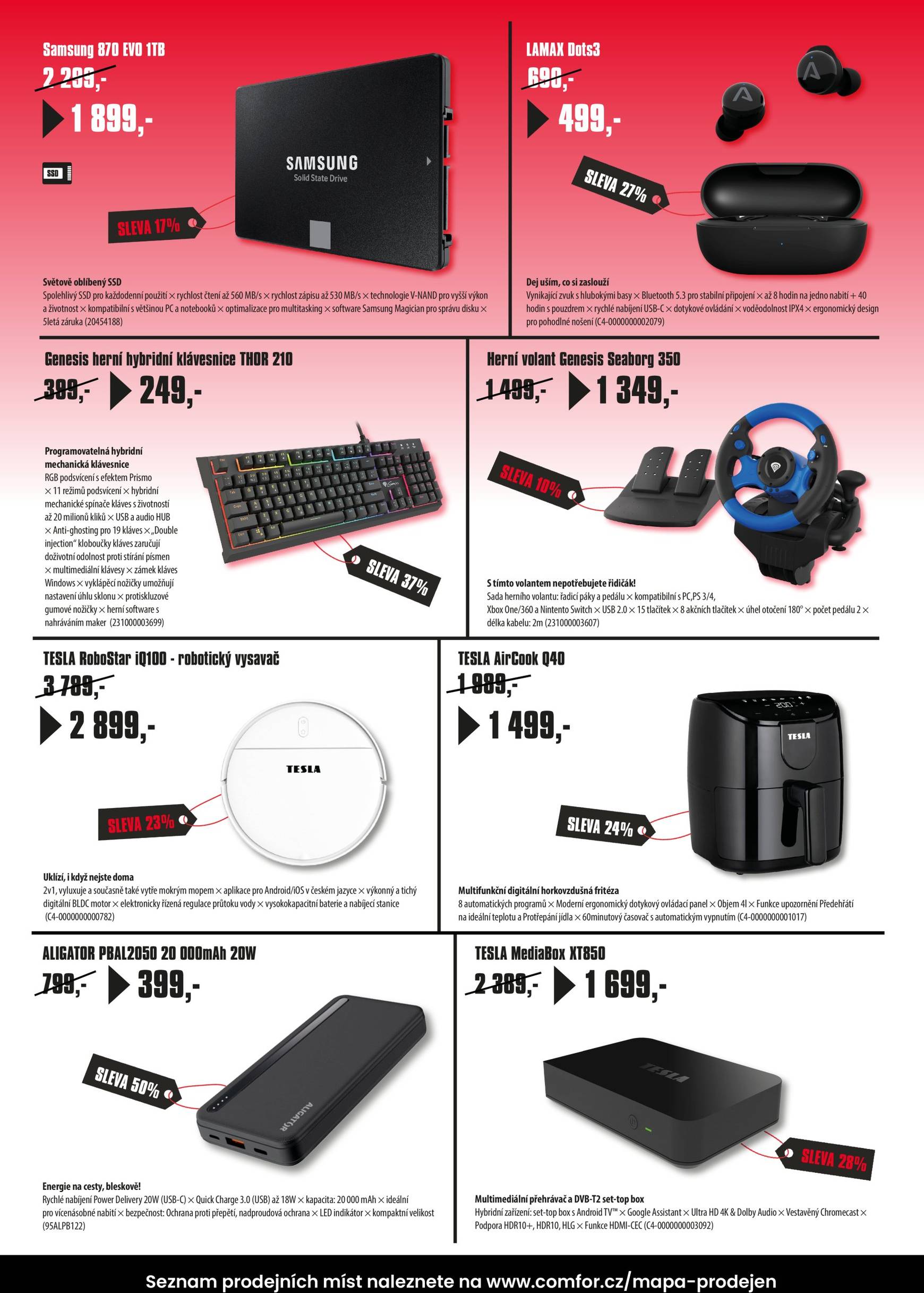 comfor - Leták Comfor - Black Friday od 25.11. do 01.12. - page: 2