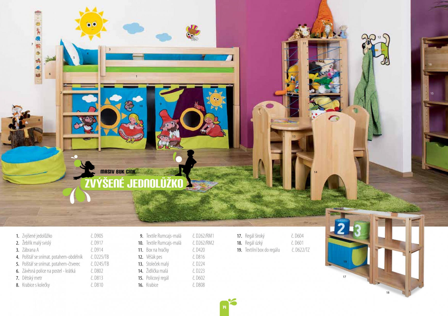 domestav - Domestav - Dětský nábytek platný od 01.01.2023 - page: 19