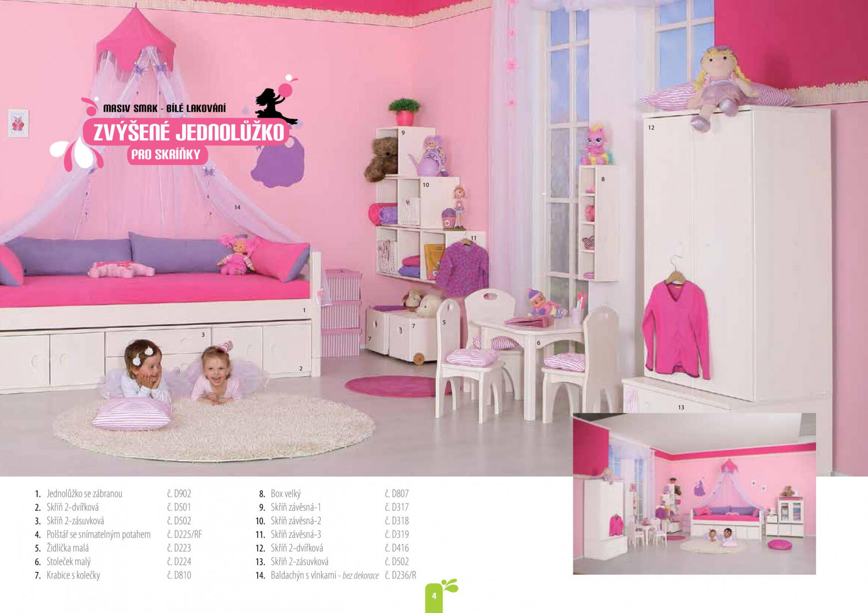 domestav - Domestav - Dětský nábytek platný od 01.01.2023 - page: 4