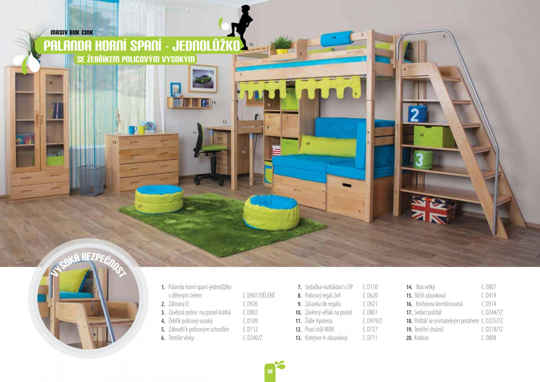 domestav - Domestav - Dětský nábytek platný od 01.01.2023 - page: 38