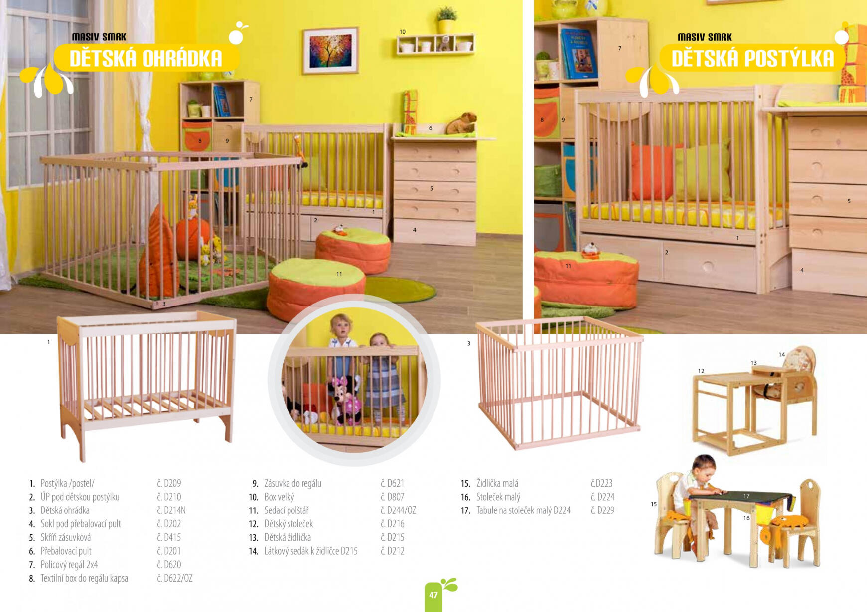 domestav - Domestav - Dětský nábytek platný od 01.01.2023 - page: 47
