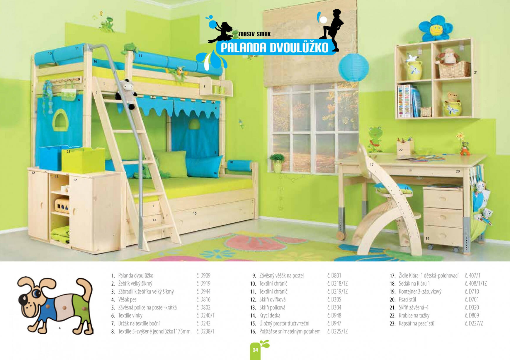 domestav - Domestav - Dětský nábytek platný od 01.01.2023 - page: 34