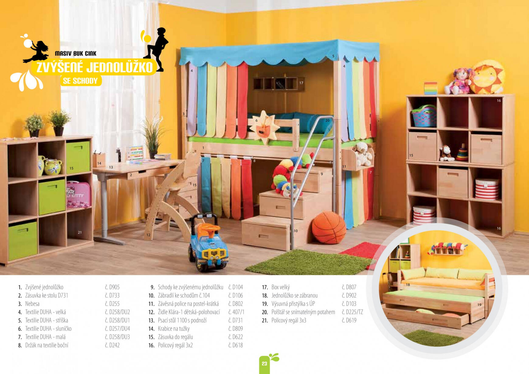 domestav - Domestav - Dětský nábytek platný od 01.01.2023 - page: 23