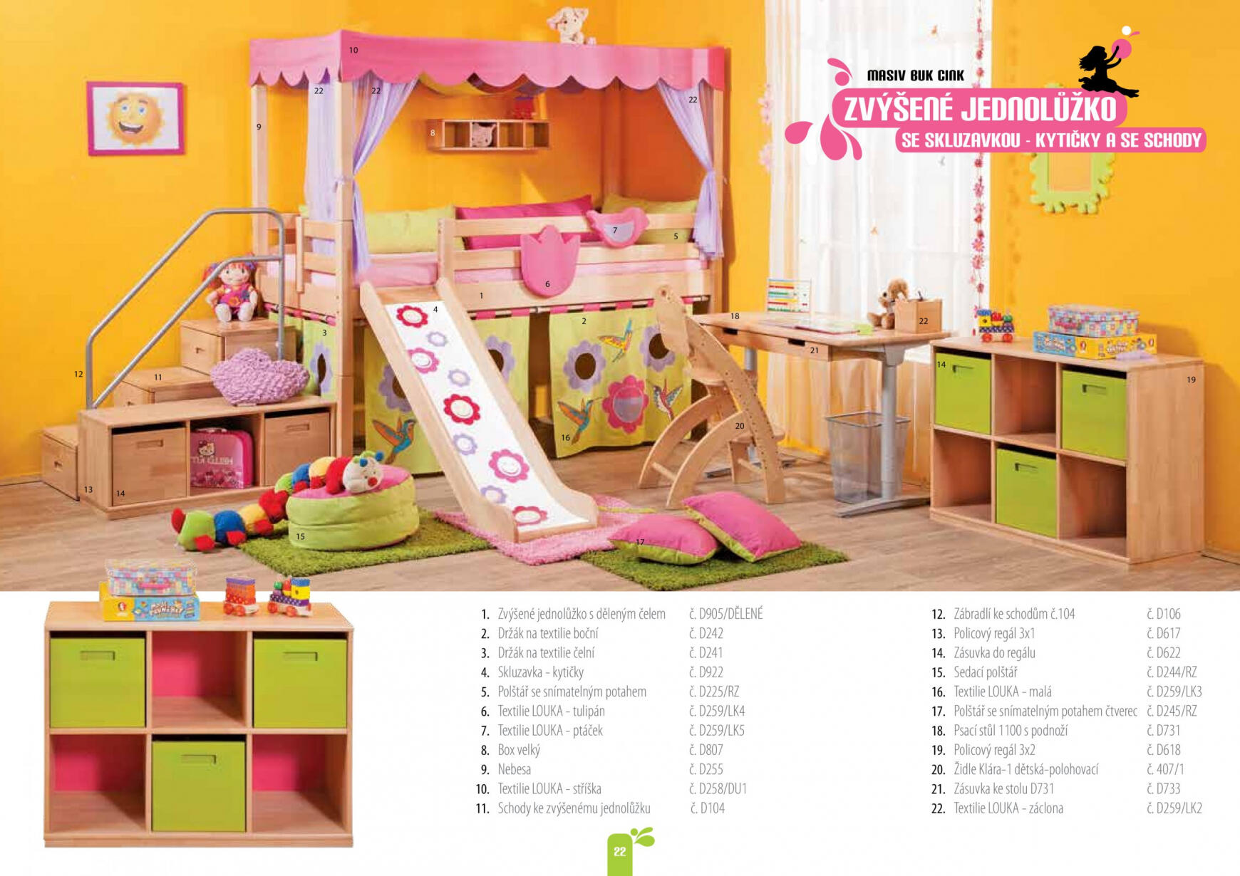 domestav - Domestav - Dětský nábytek platný od 01.01.2023 - page: 22