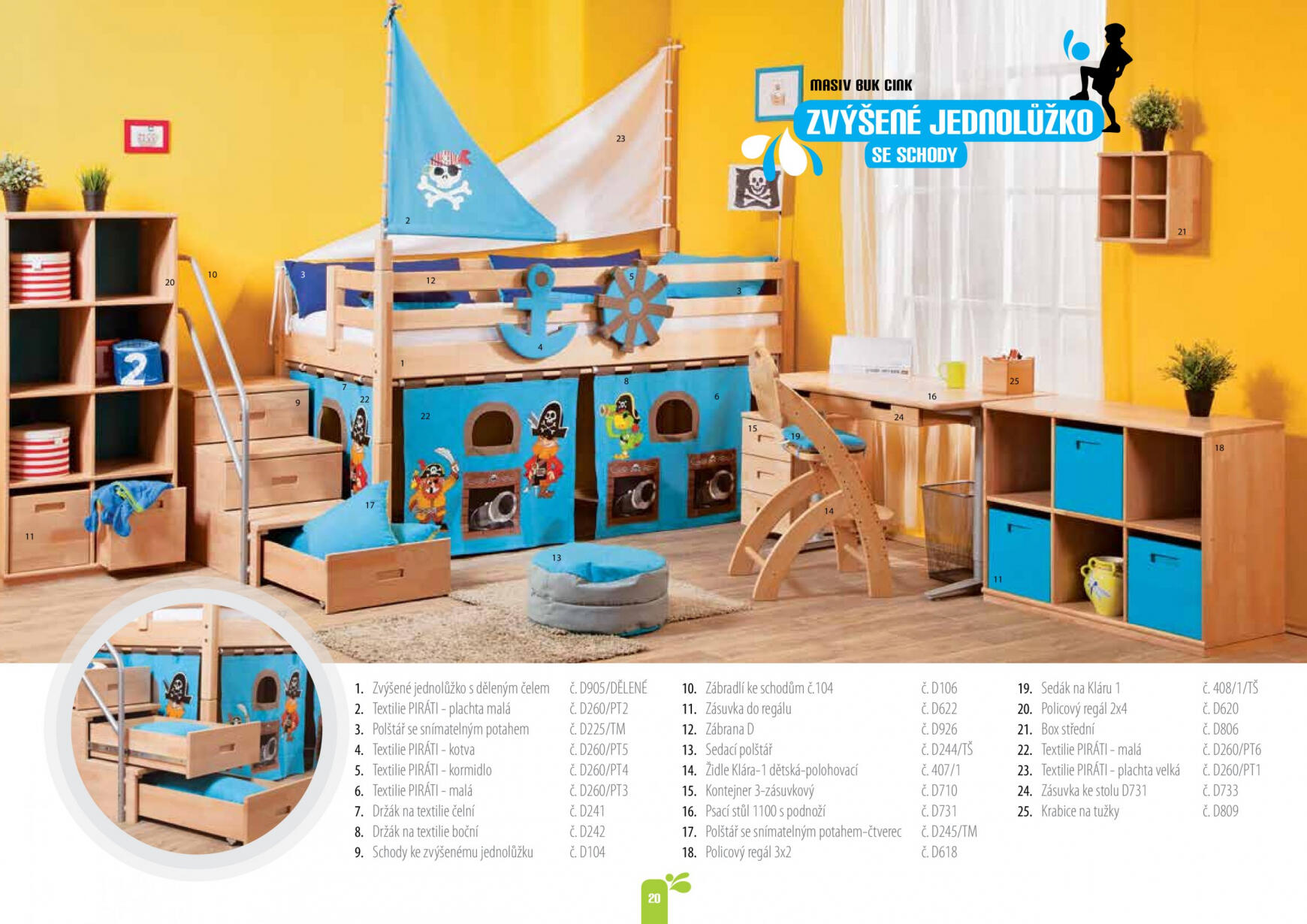 domestav - Domestav - Dětský nábytek platný od 01.01.2023 - page: 20