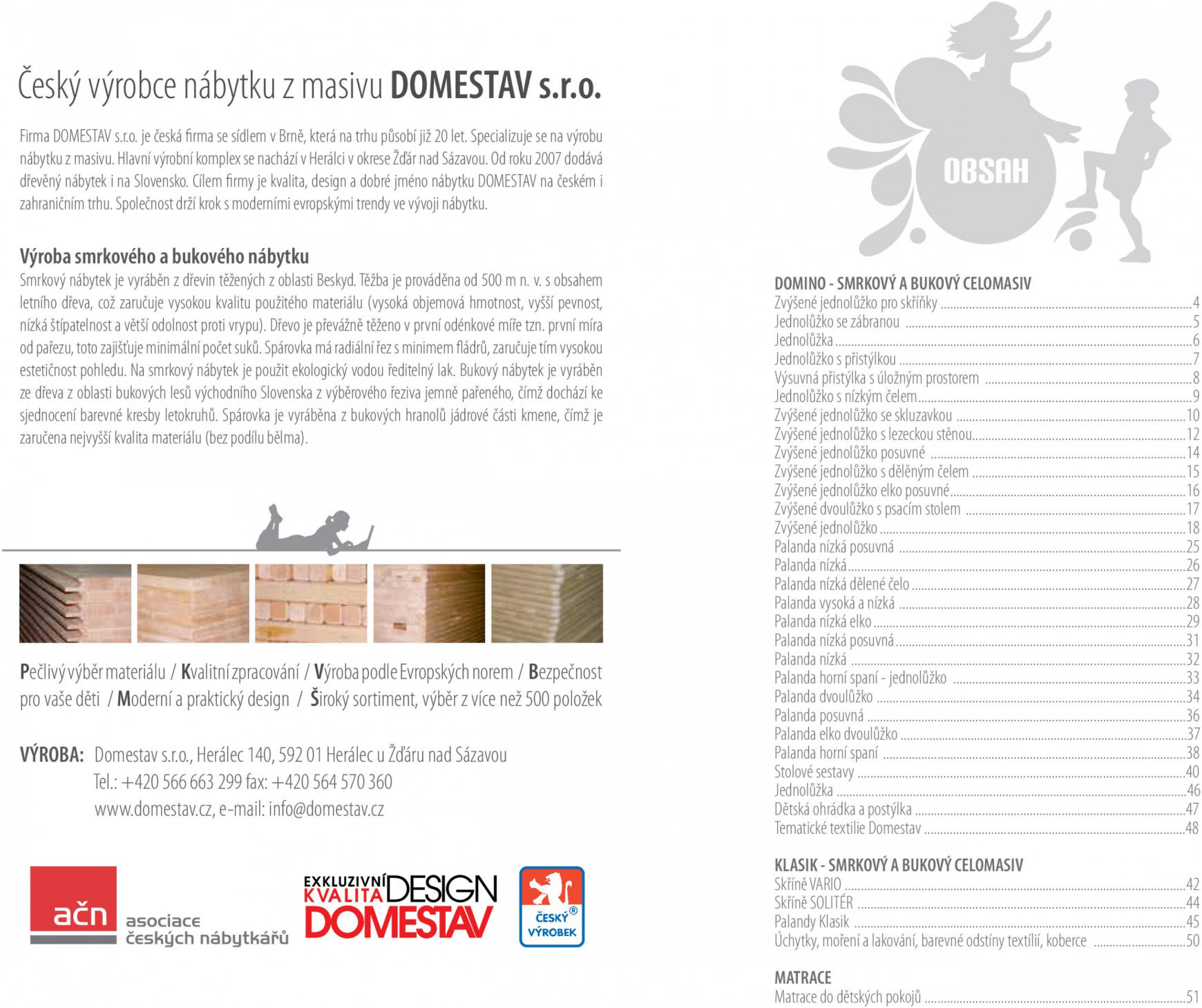 domestav - Domestav - Dětský nábytek platný od 01.01.2023 - page: 2