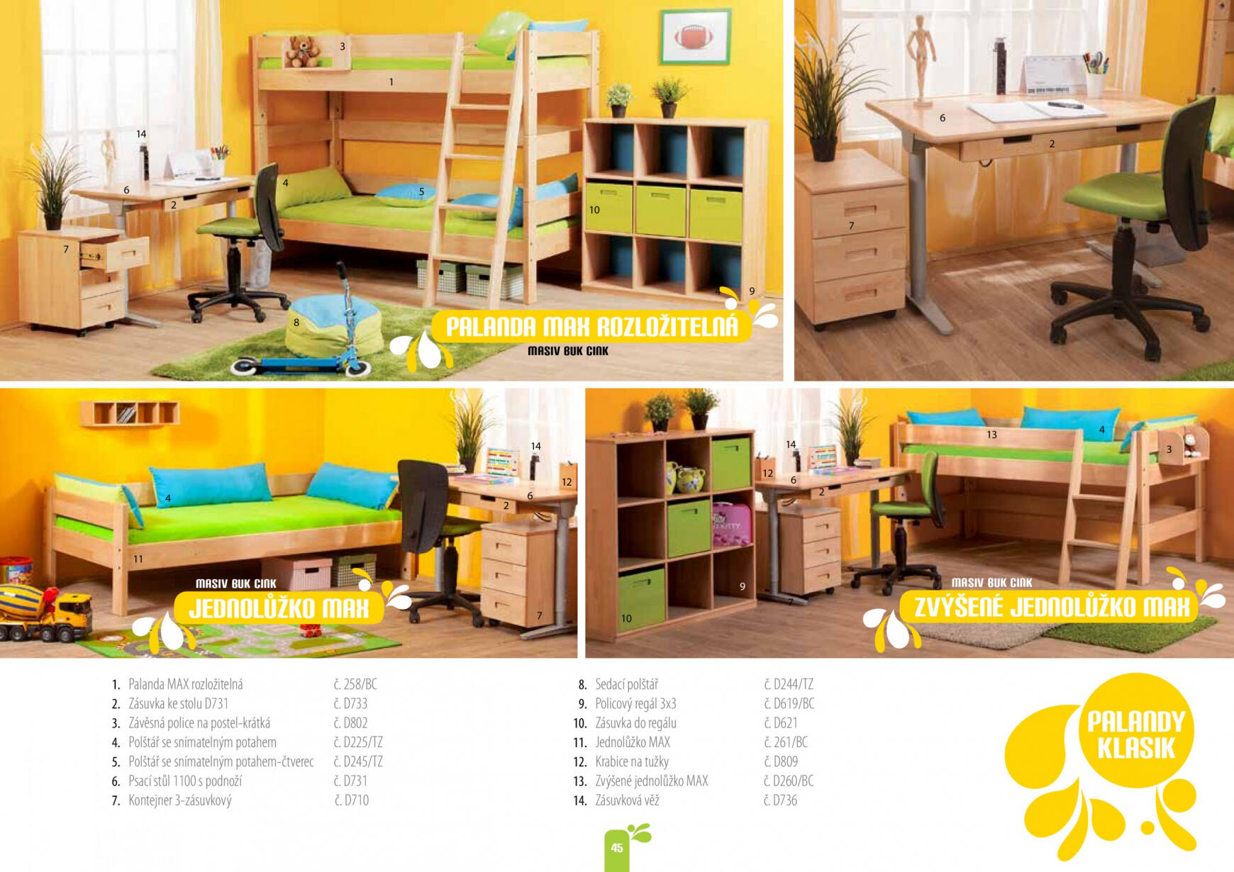 domestav - Domestav - Dětský nábytek platný od 01.01.2023 - page: 45