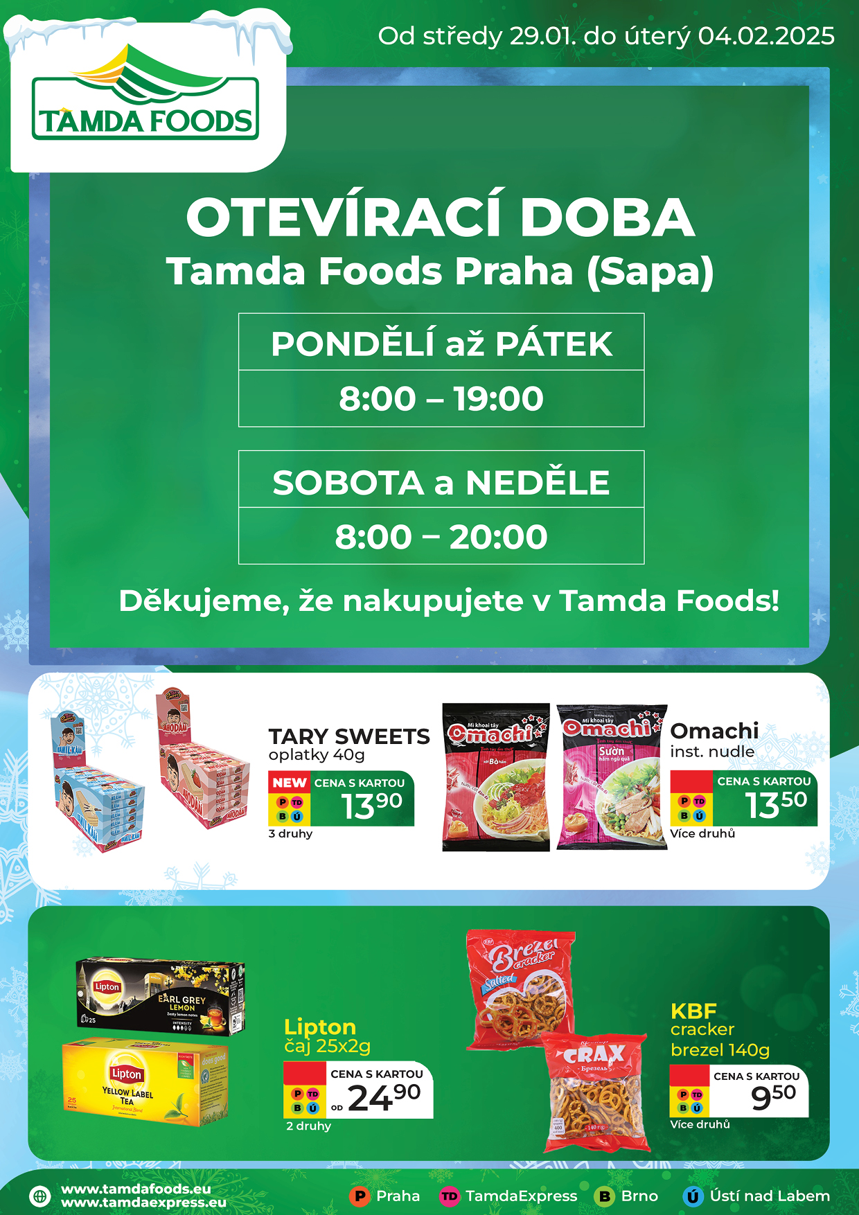 tamda-foods - Leták Tamda Foods od 29.01. do 04.02.