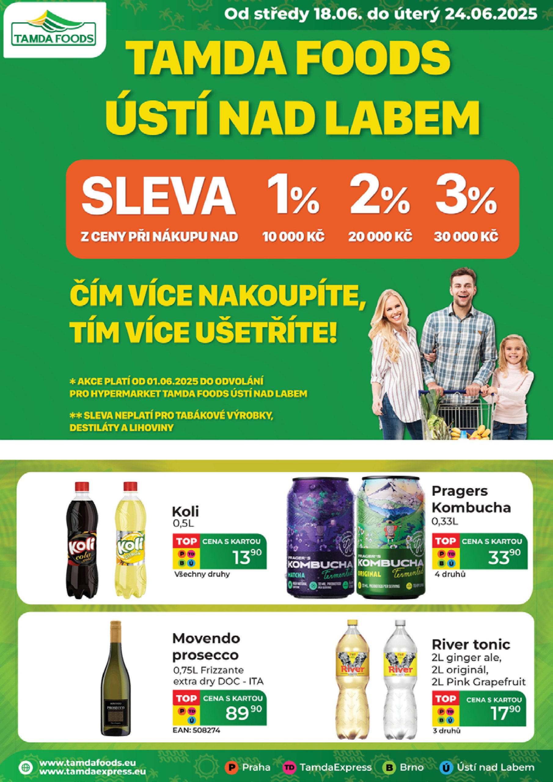 tamda-foods - Leták Tamda Foods od 18.06. do 24.06. - page: 1 tamda-foods - Leták Tamda Foods od 18.06. do 24.06. - page: 1