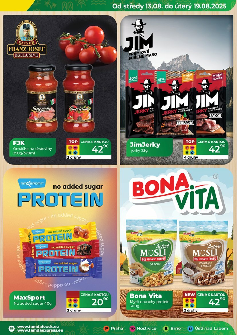 tamda-foods - Leták Tamda Foods od 13.08. do 19.08. - page: 13 tamda-foods - Leták Tamda Foods od 13.08. do 19.08. - page: 13