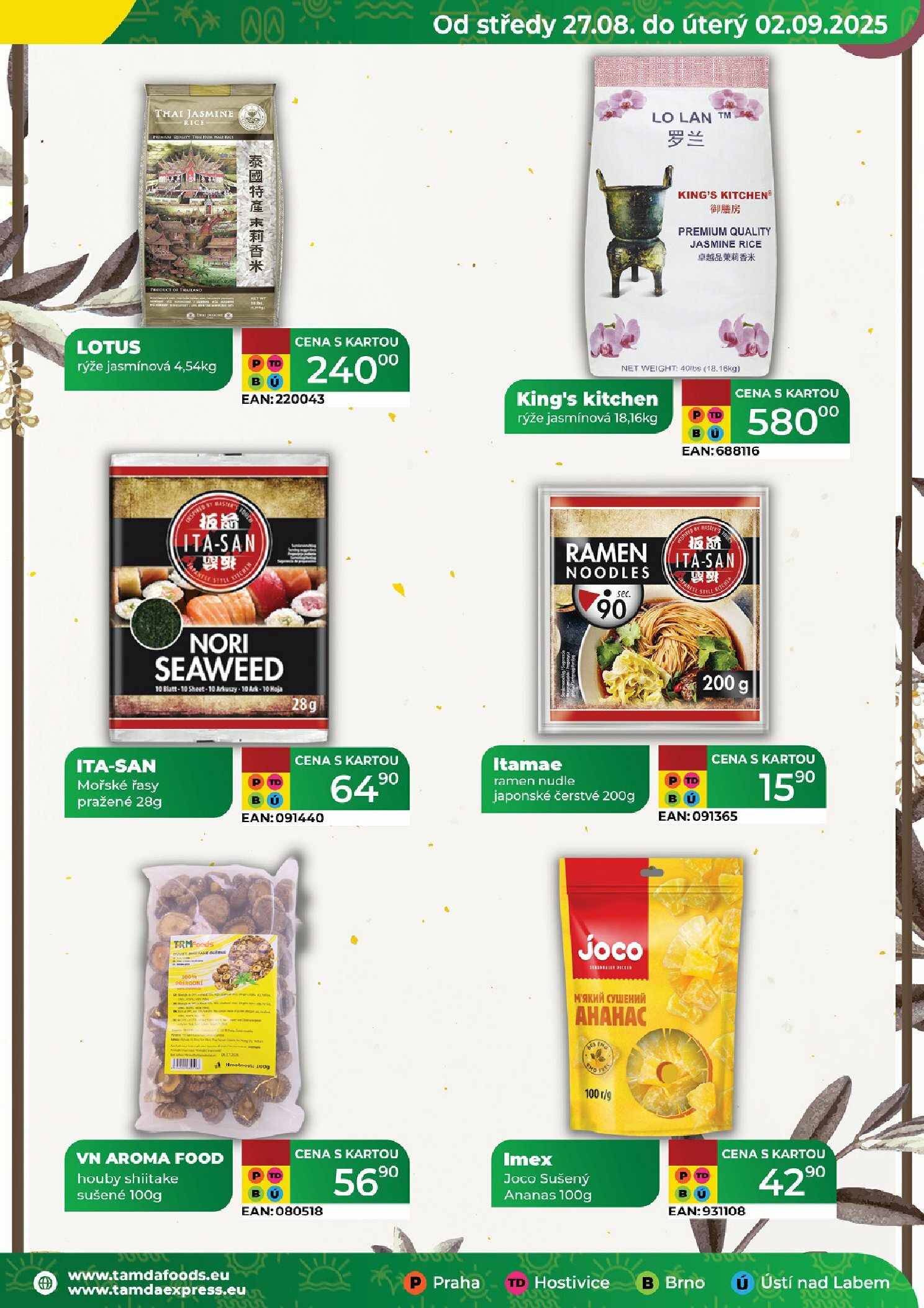 tamda-foods - Leták Tamda Foods od 27.08. do 02.09. - page: 29 tamda-foods - Leták Tamda Foods od 27.08. do 02.09. - page: 29