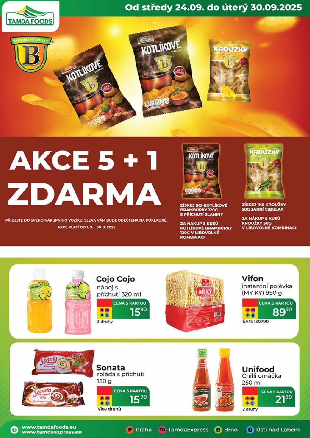 tamda-foods - Leták Tamda Foods od 24.09. do 30.09.