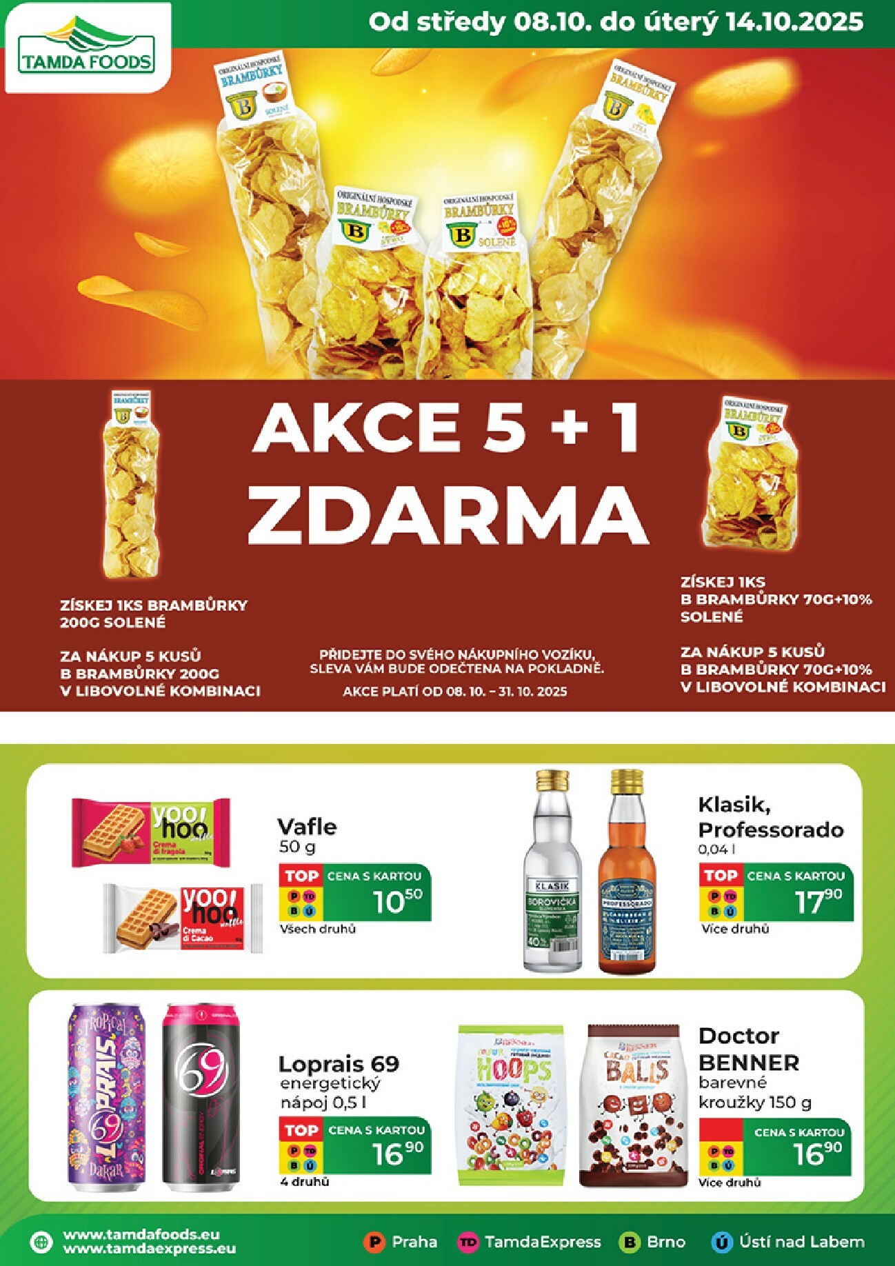 tamda-foods - Aktuální leták Tamda Foods od 08.10. do 14.10. - page: 1