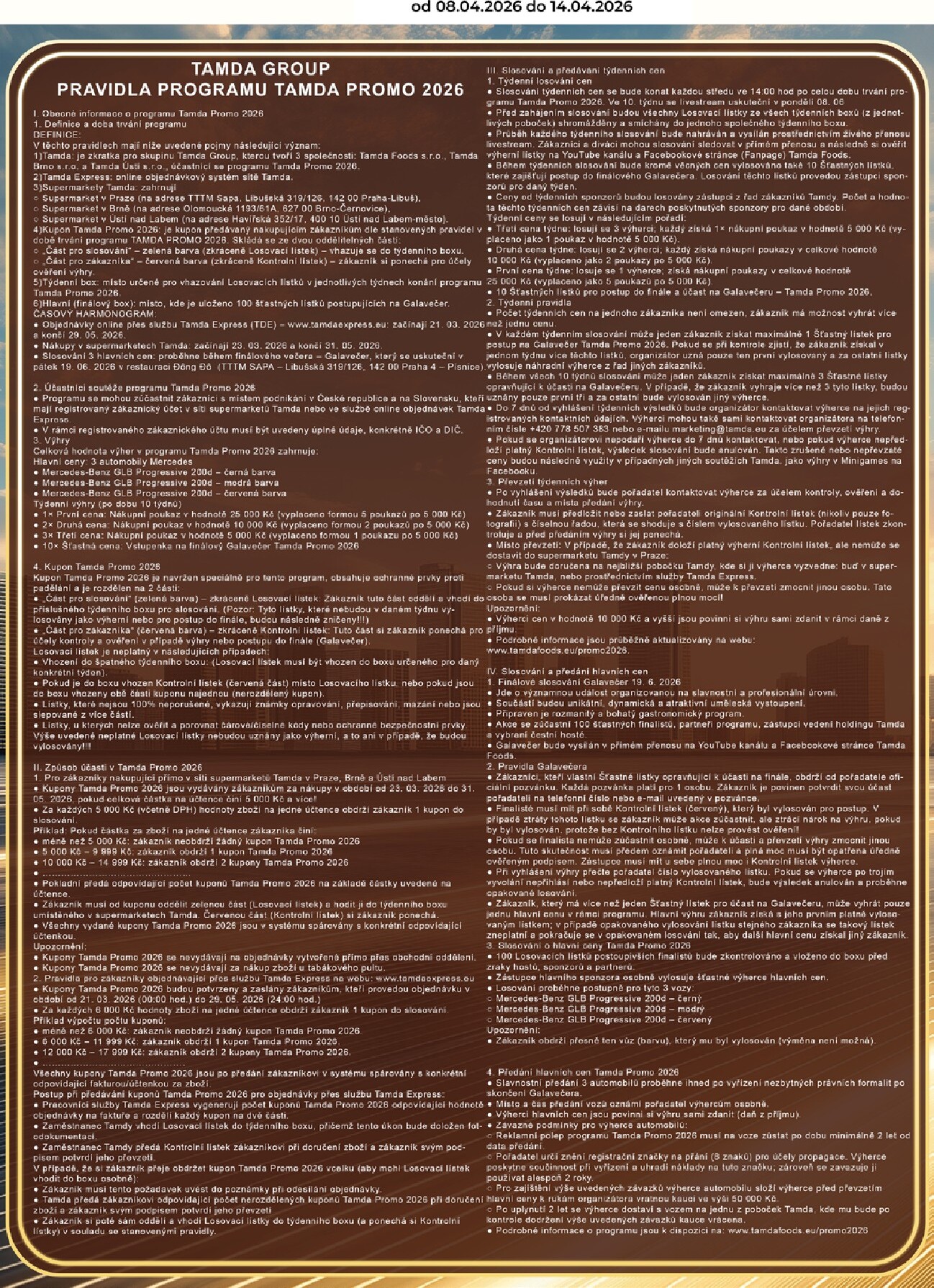tamda-foods - Tamda Foods leták platný od středy 08.04.2026 do úterý 14.04.2026 - page: 3