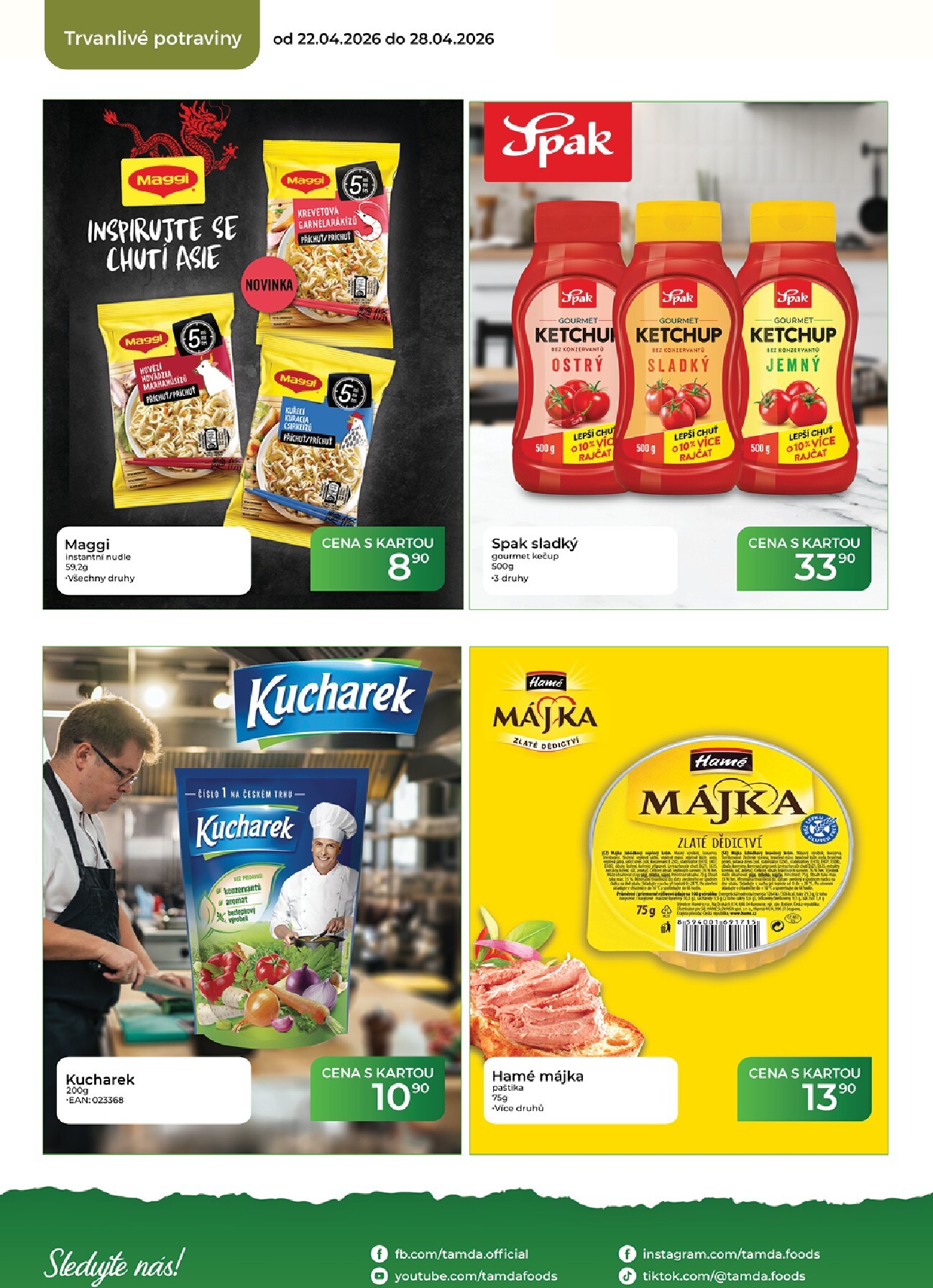 tamda-foods - Budoucí Tamda Foods leták platný od středy 22.04.2026 do úterý 28.04.2026 - page: 42