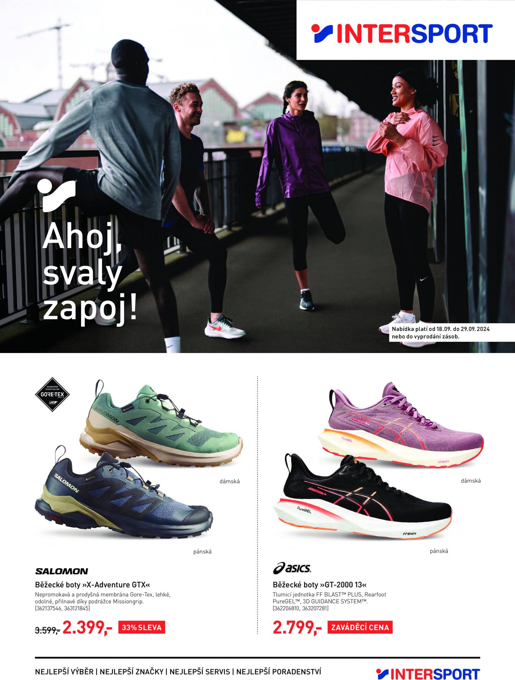 intersport - Leták Intersport od 10.09. do 29.09. - page: 1