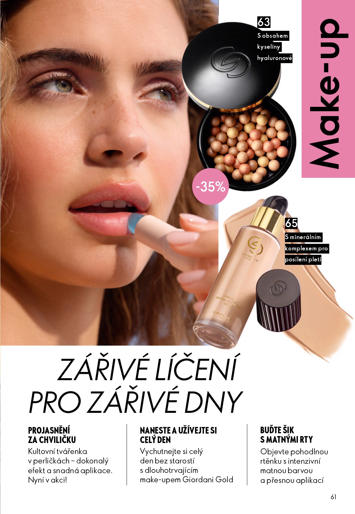 oriflame - Aktuální Oriflame - eKatalog | Oriflame leták platný od středy 27.05.2026 do úterý 16.06.2026 - page: 61