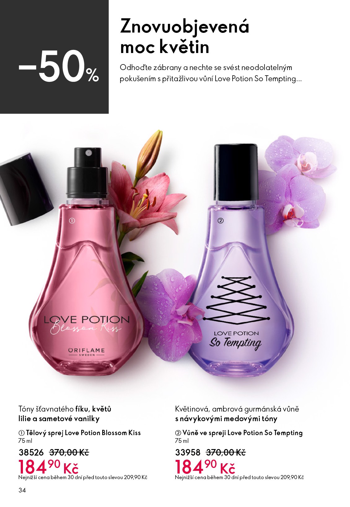oriflame - Aktuální Oriflame - eKatalog | Oriflame leták platný od středy 27.05.2026 do úterý 16.06.2026 - page: 34