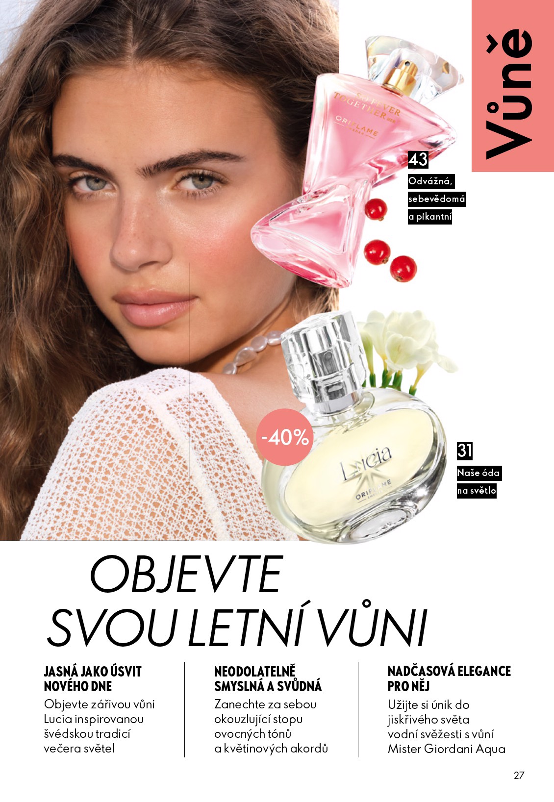 oriflame - Aktuální Oriflame - eKatalog | Oriflame leták platný od středy 27.05.2026 do úterý 16.06.2026 - page: 27