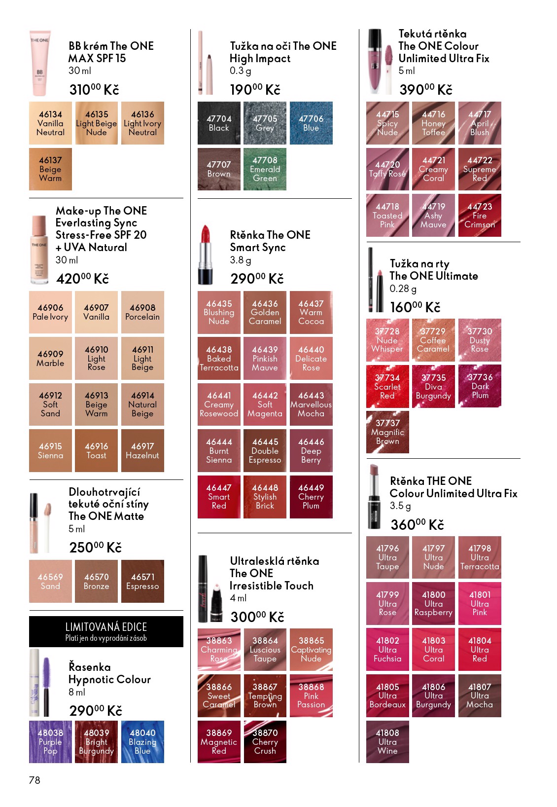 oriflame - Aktuální Oriflame - eKatalog | Oriflame leták platný od středy 27.05.2026 do úterý 16.06.2026 - page: 78