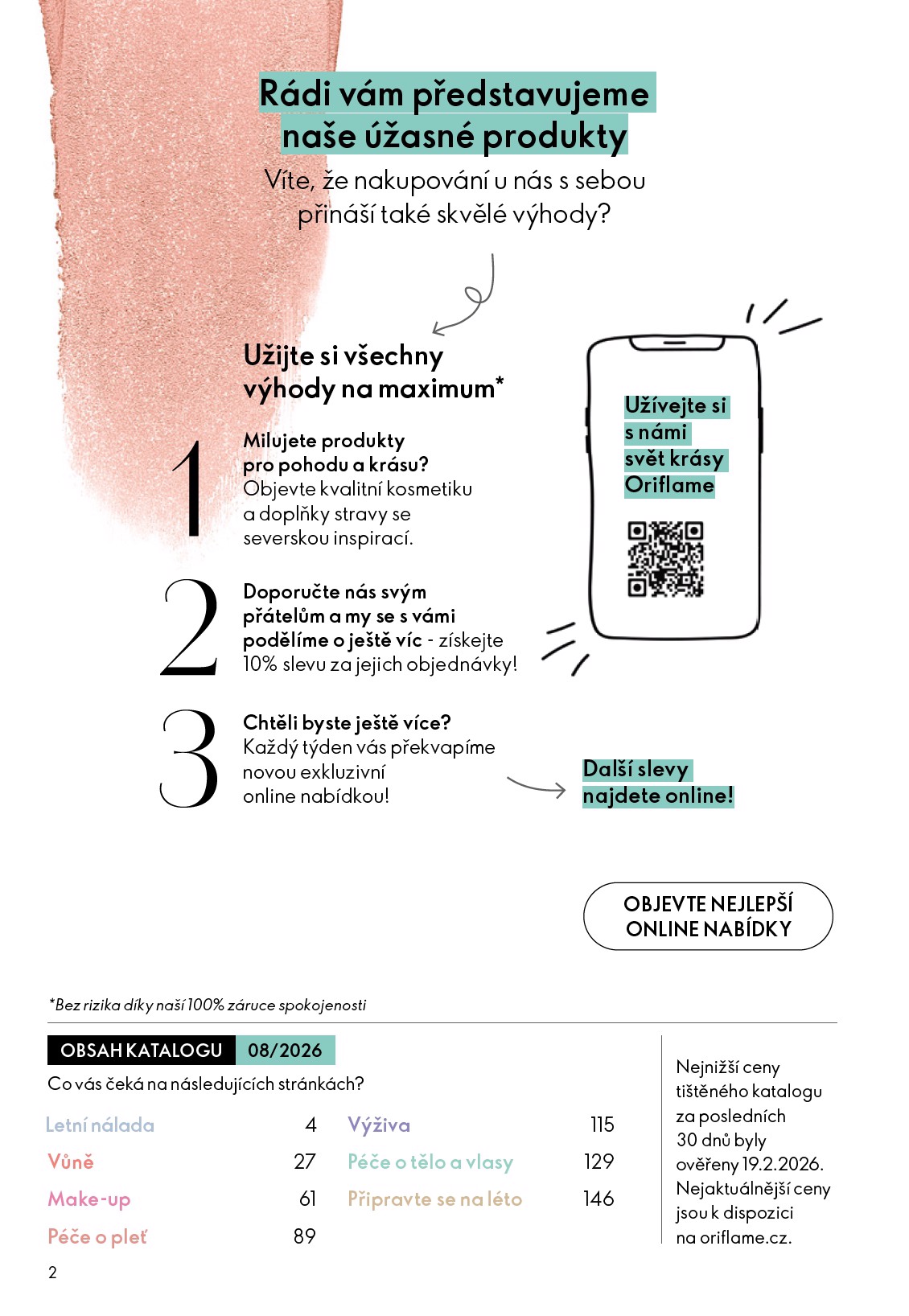 oriflame - Aktuální Oriflame - eKatalog | Oriflame leták platný od středy 27.05.2026 do úterý 16.06.2026 - page: 2