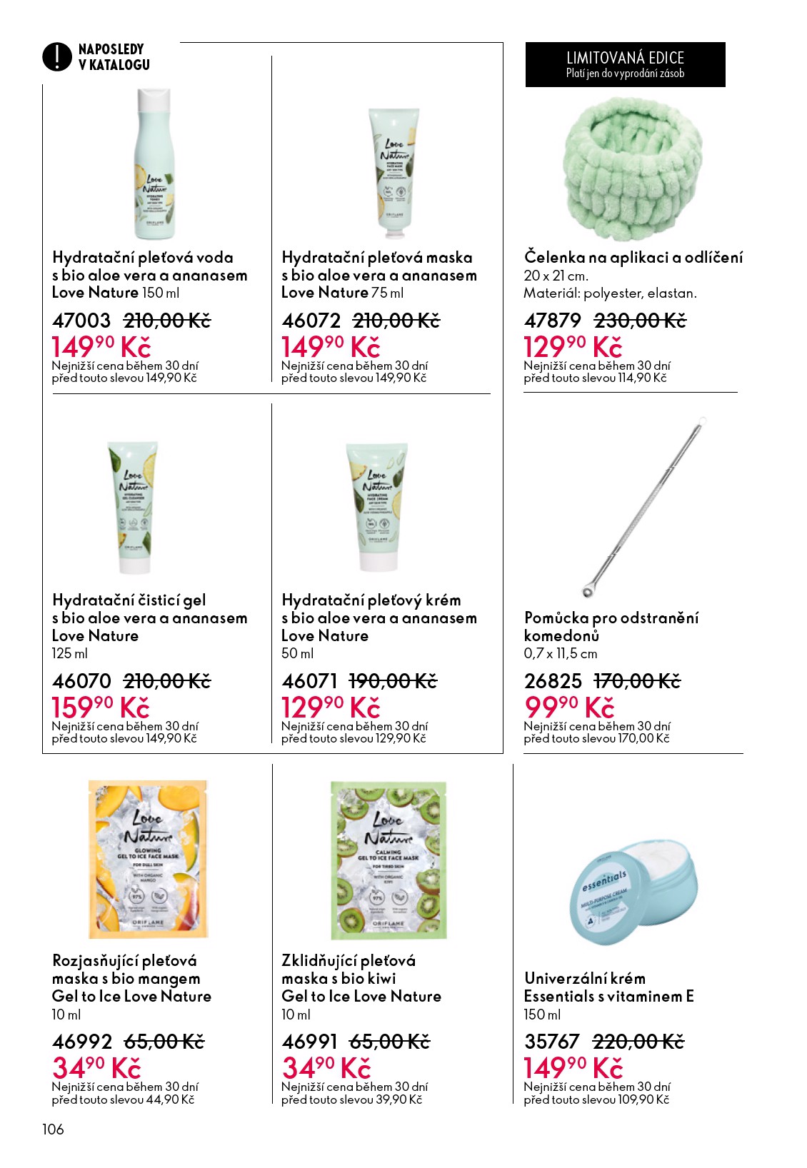 oriflame - Aktuální Oriflame - eKatalog | Oriflame leták platný od středy 27.05.2026 do úterý 16.06.2026 - page: 106