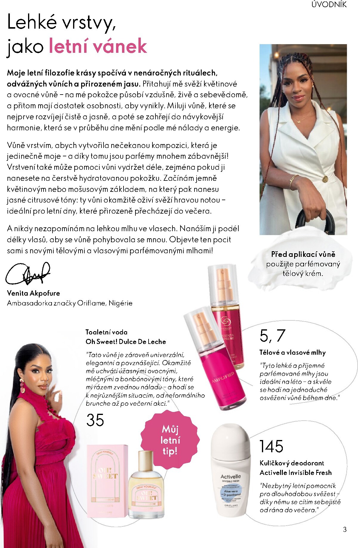 oriflame - Aktuální Oriflame leták platný od středy 17.06.2026 do úterý 07.07.2026 - page: 3