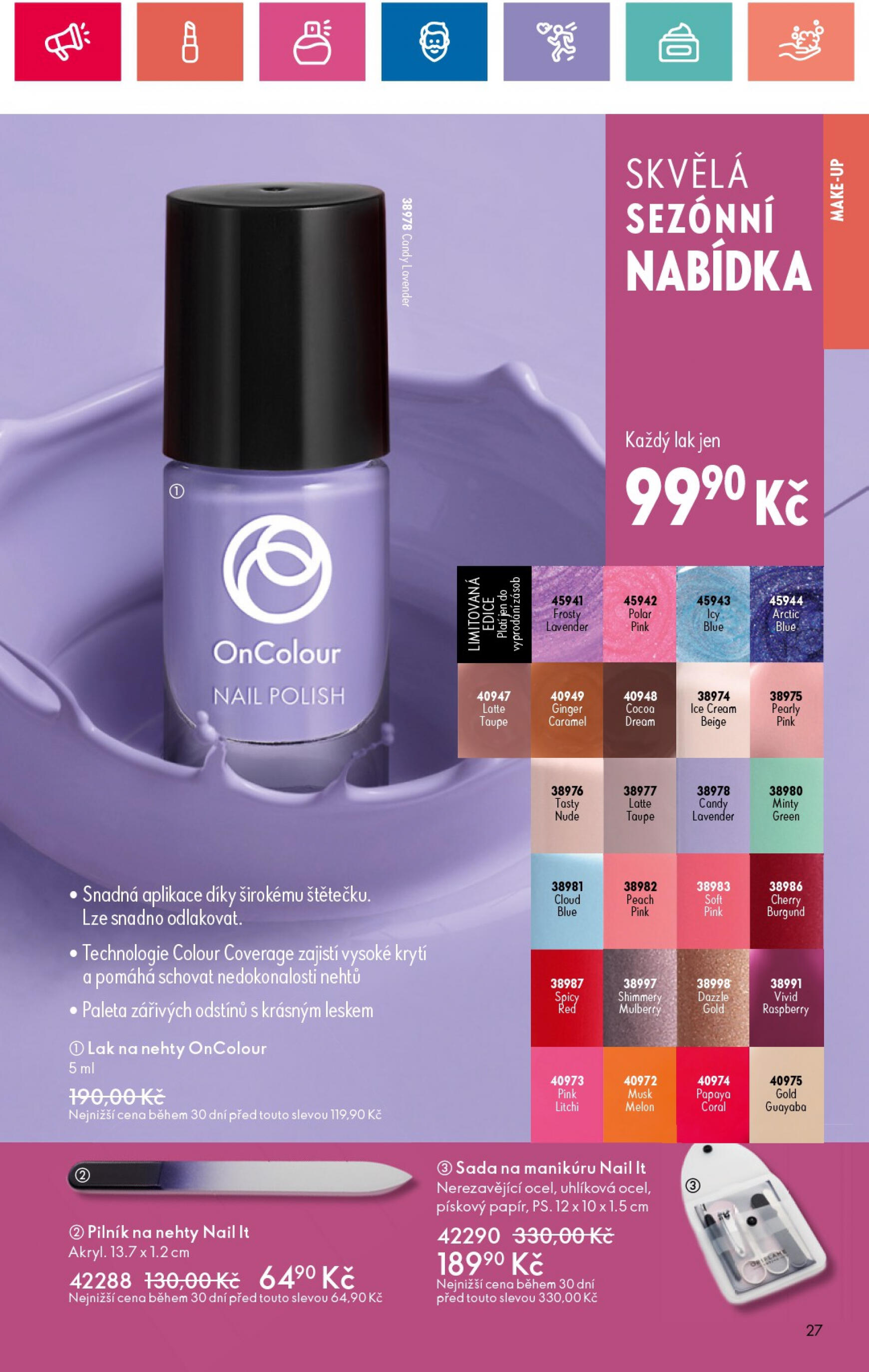 oriflame - Leták Oriflame aktuální 16.04. - 06.05. - page: 27