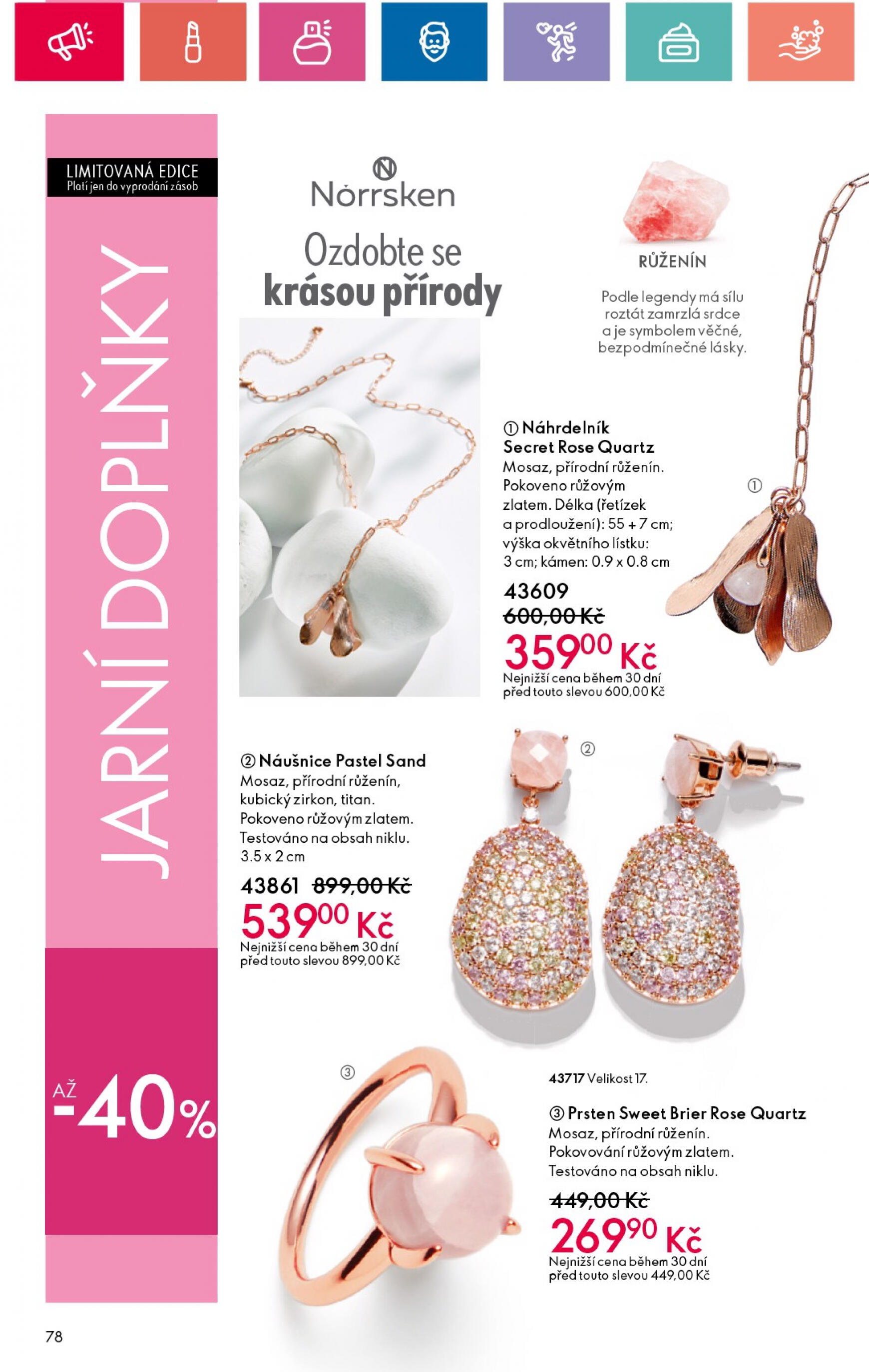 oriflame - Leták Oriflame aktuální 16.04. - 06.05. - page: 78