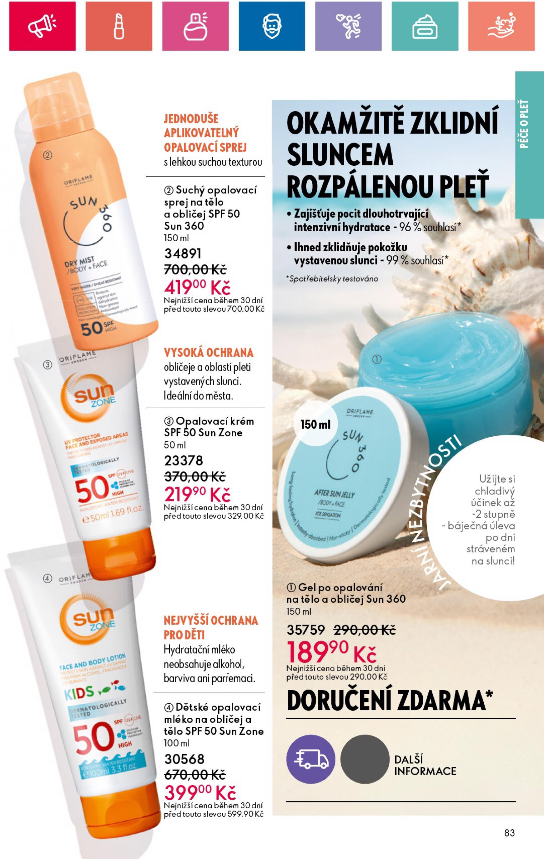 oriflame - Leták Oriflame aktuální 16.04. - 06.05. - page: 83