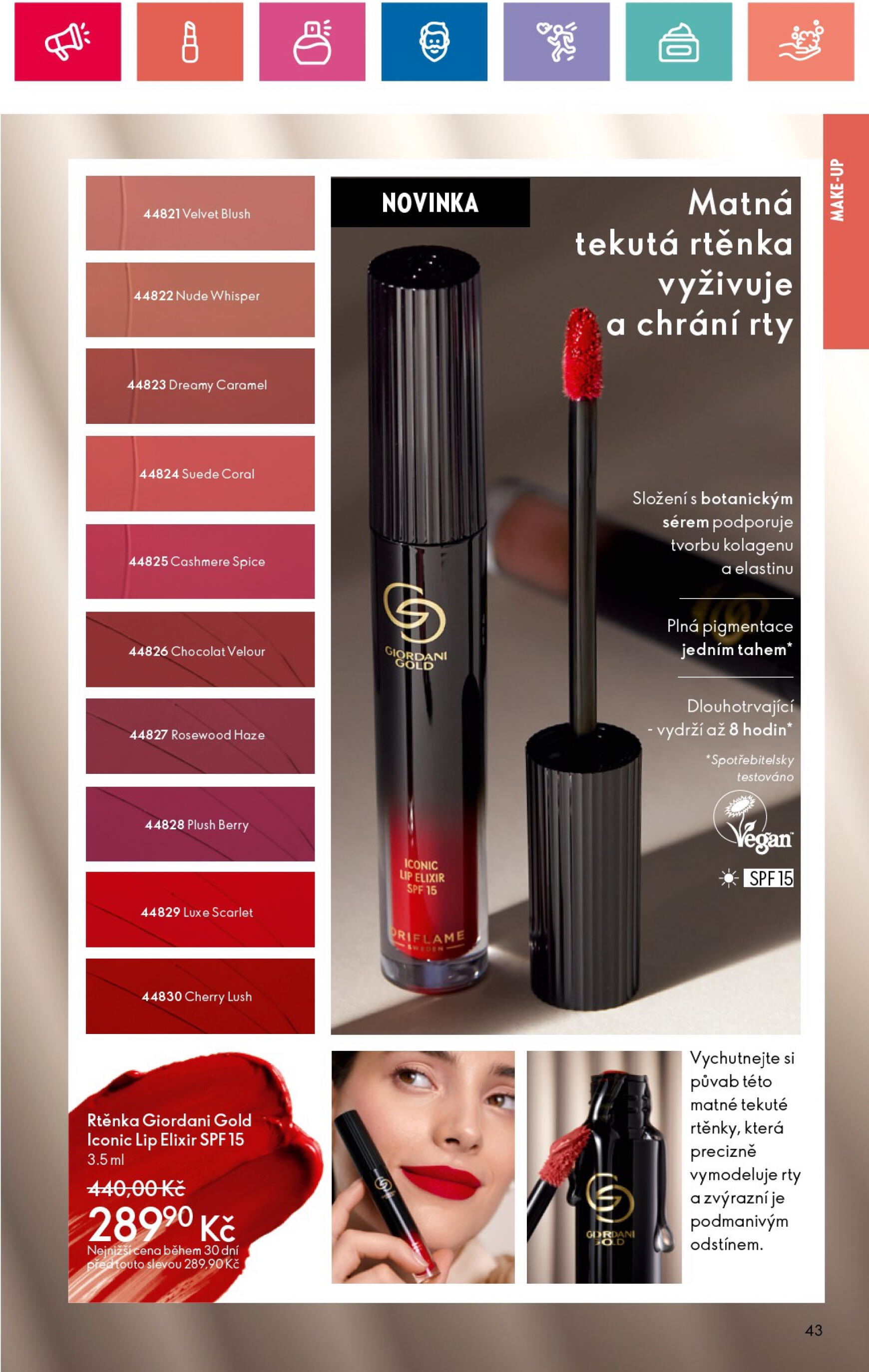 oriflame - Leták Oriflame aktuální 16.04. - 06.05. - page: 43