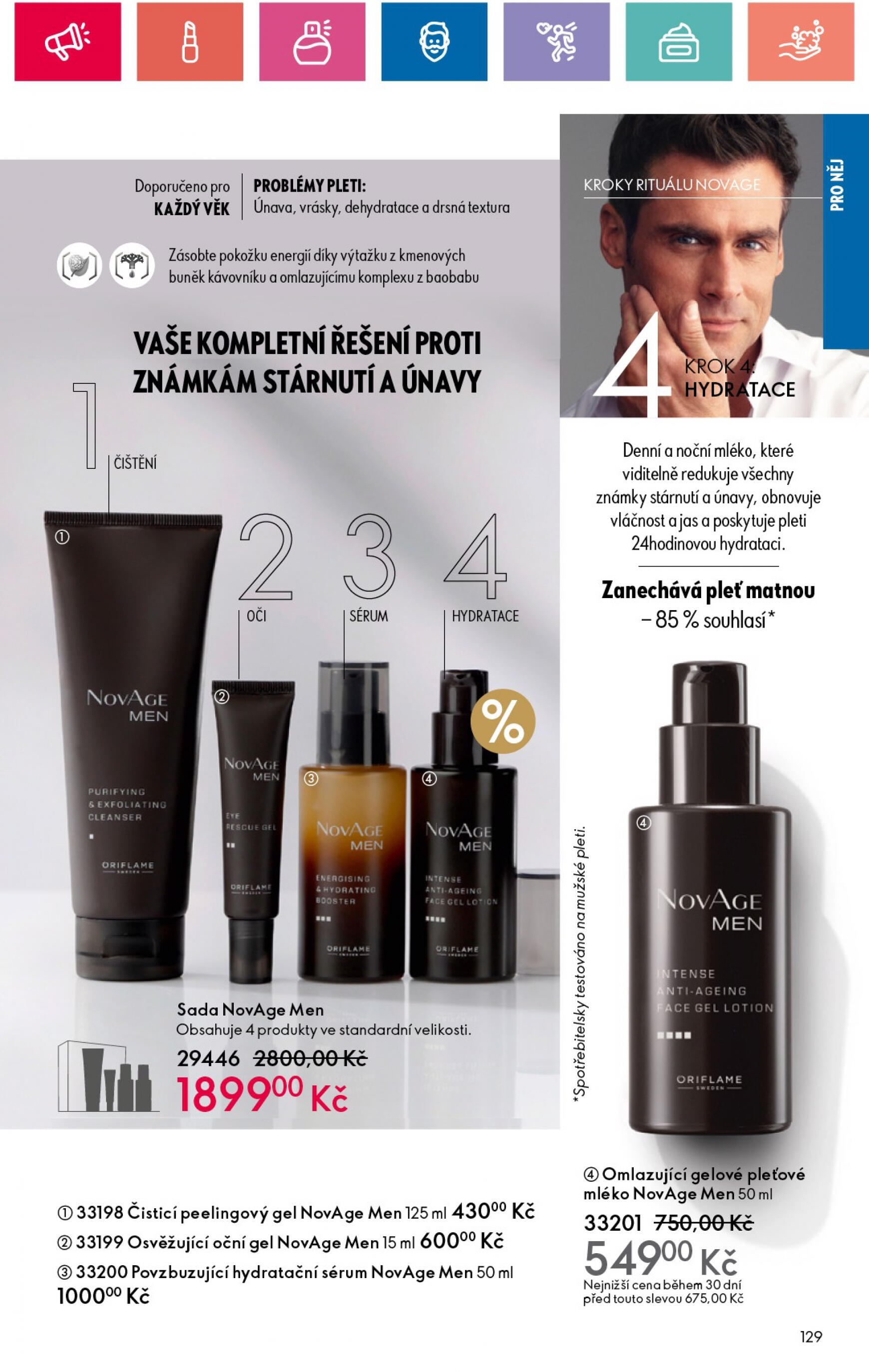 oriflame - Leták Oriflame aktuální 16.04. - 06.05. - page: 129