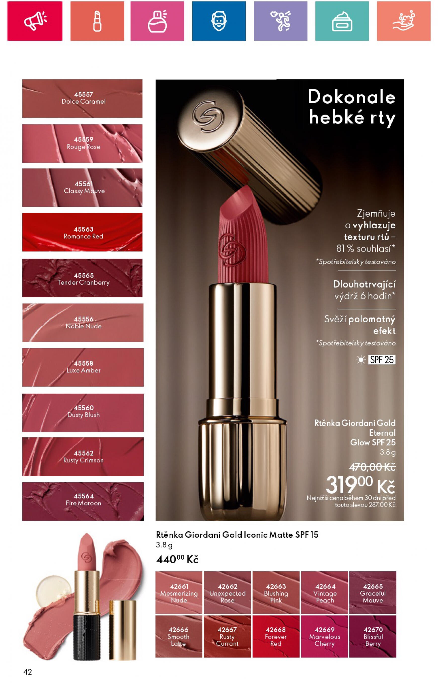 oriflame - Leták Oriflame aktuální 16.04. - 06.05. - page: 42