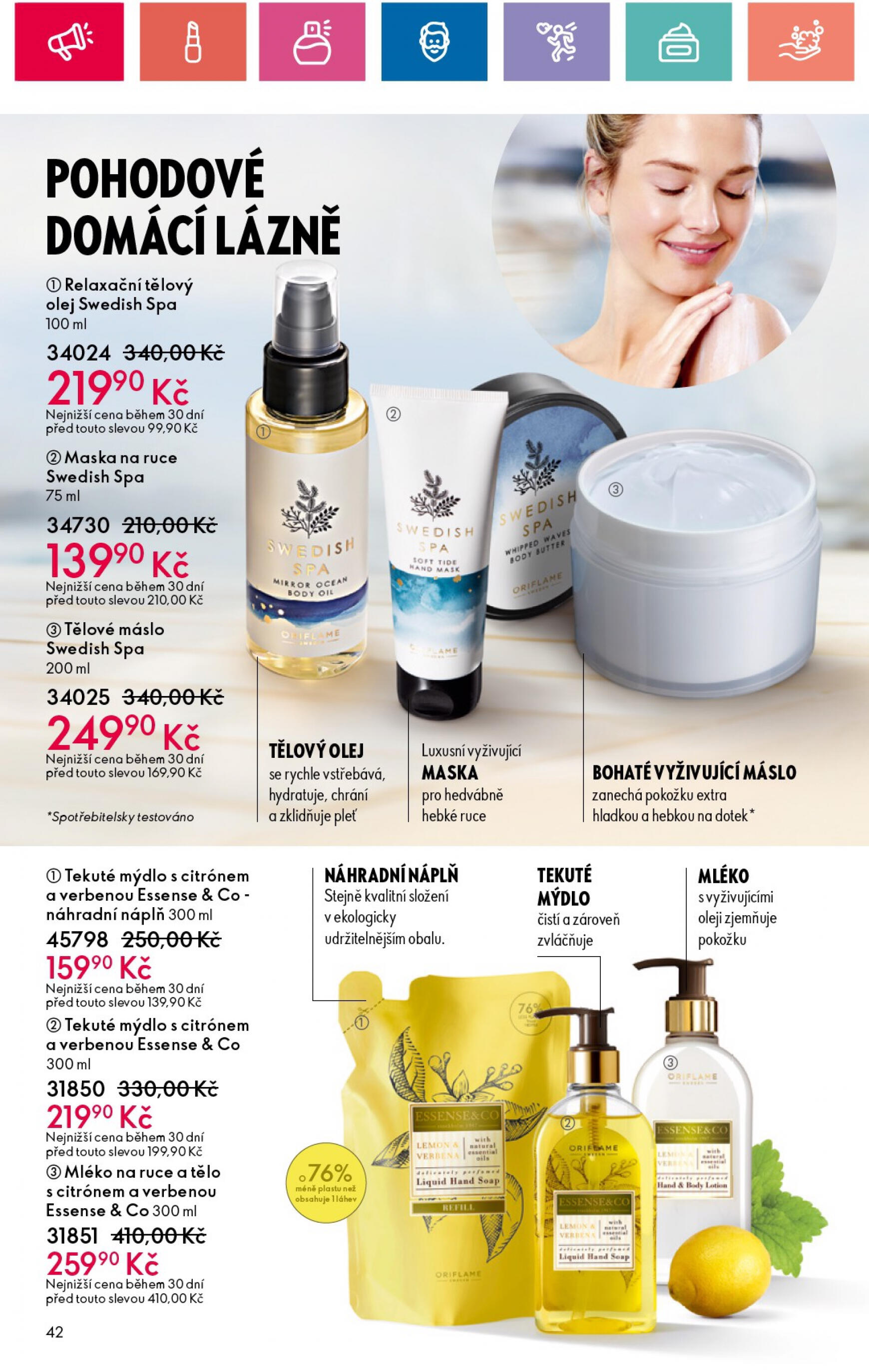 oriflame - Leták Oriflame aktuální 28.05. - 17.06. - page: 42