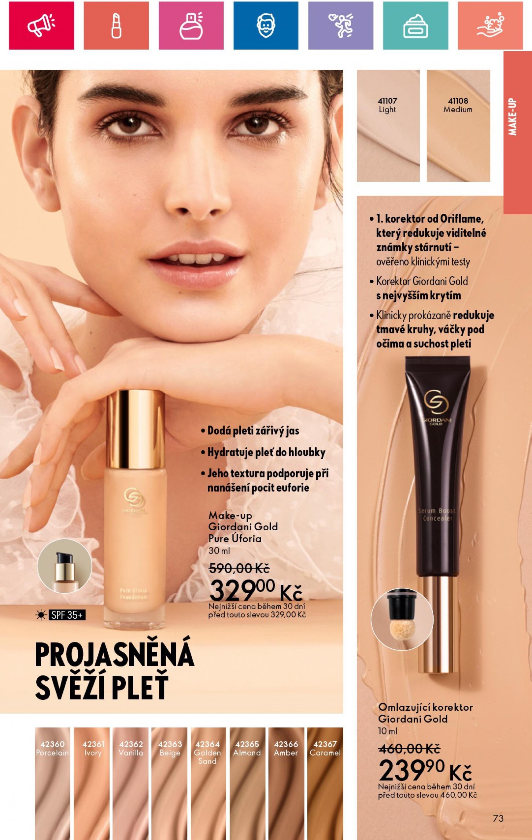 oriflame - Leták Oriflame aktuální 28.05. - 17.06. - page: 73