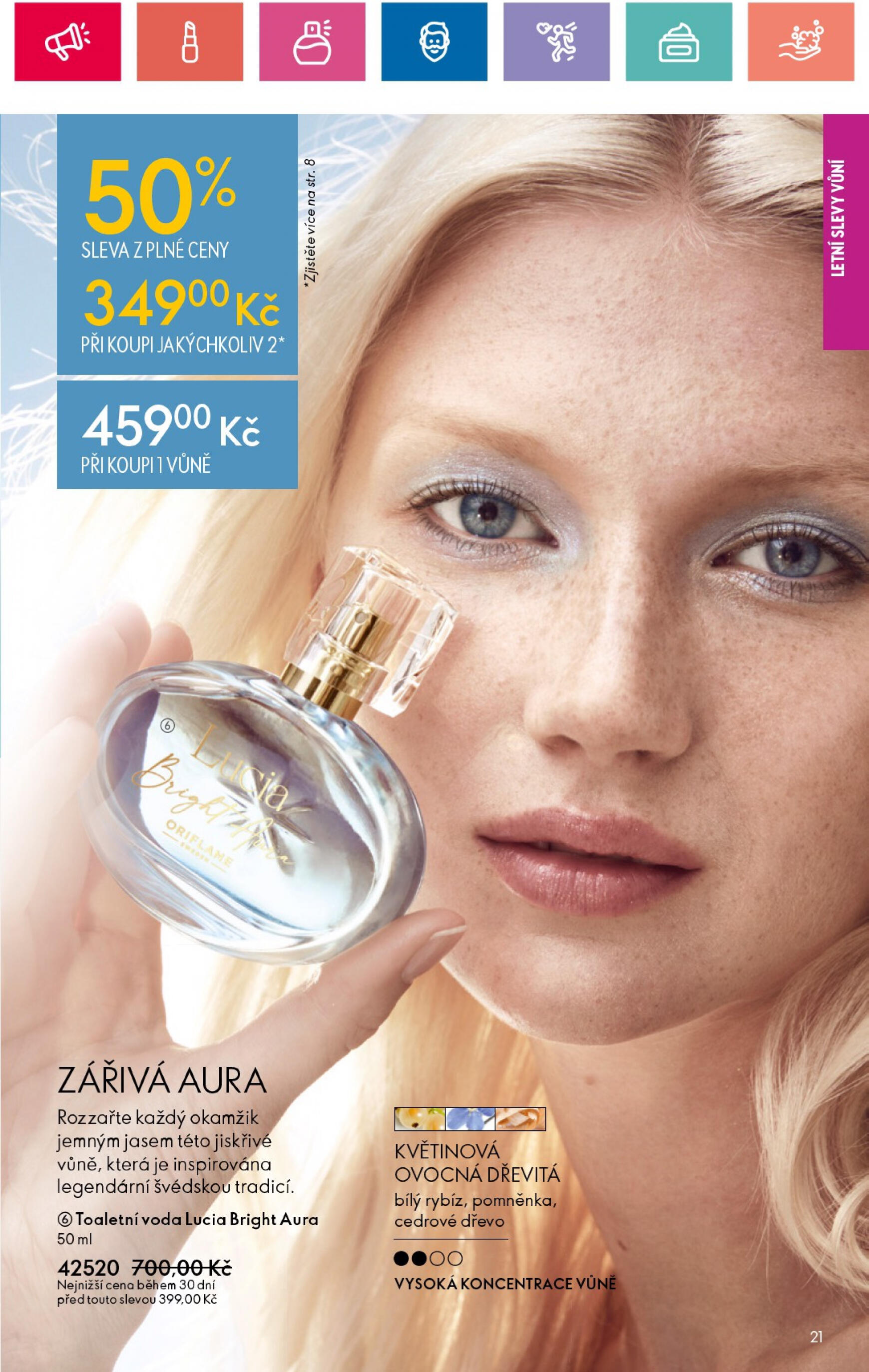 oriflame - Leták Oriflame aktuální 18.06. - 08.07. - page: 21