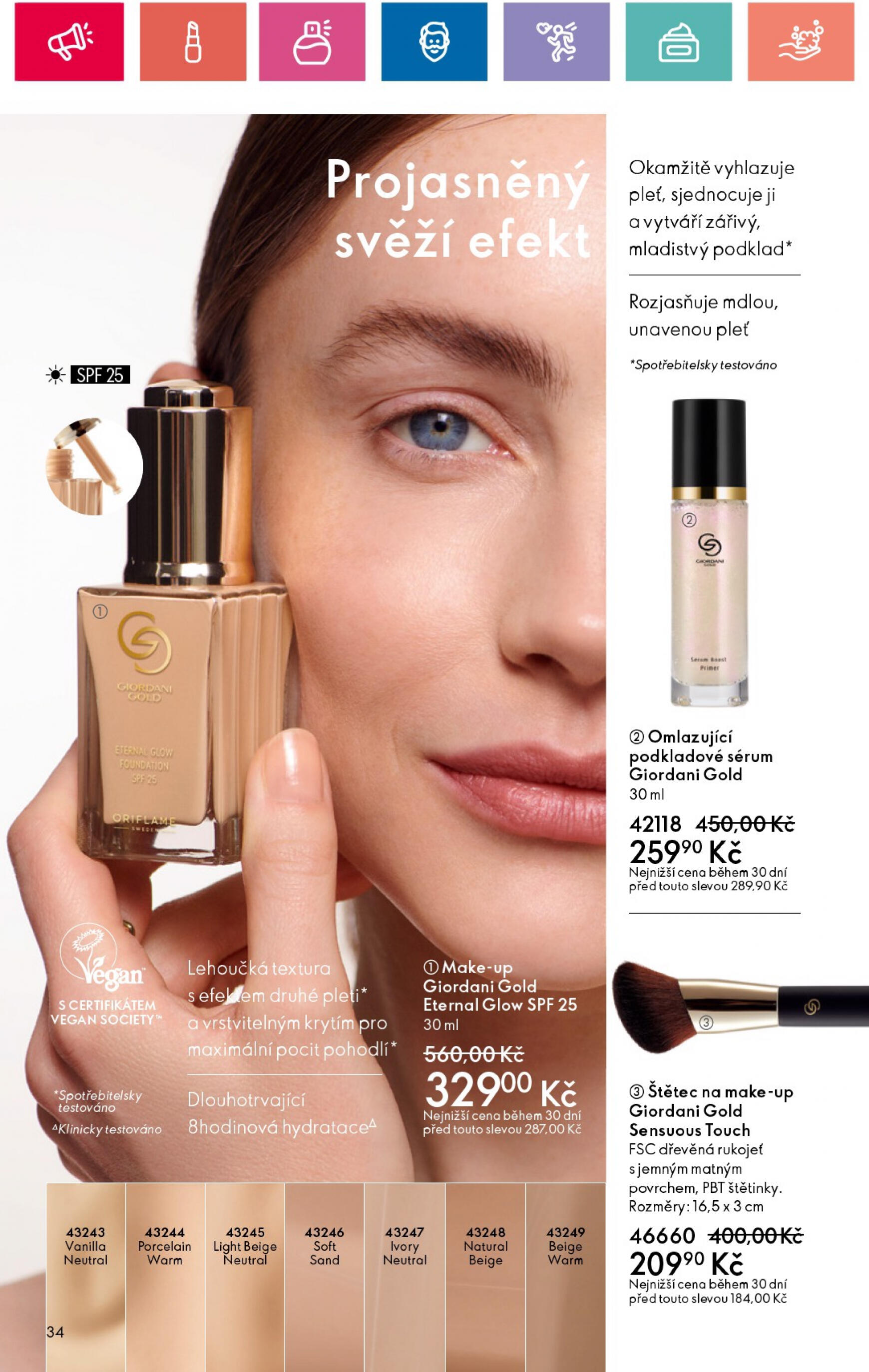 oriflame - Leták Oriflame aktuální 18.06. - 08.07. - page: 34