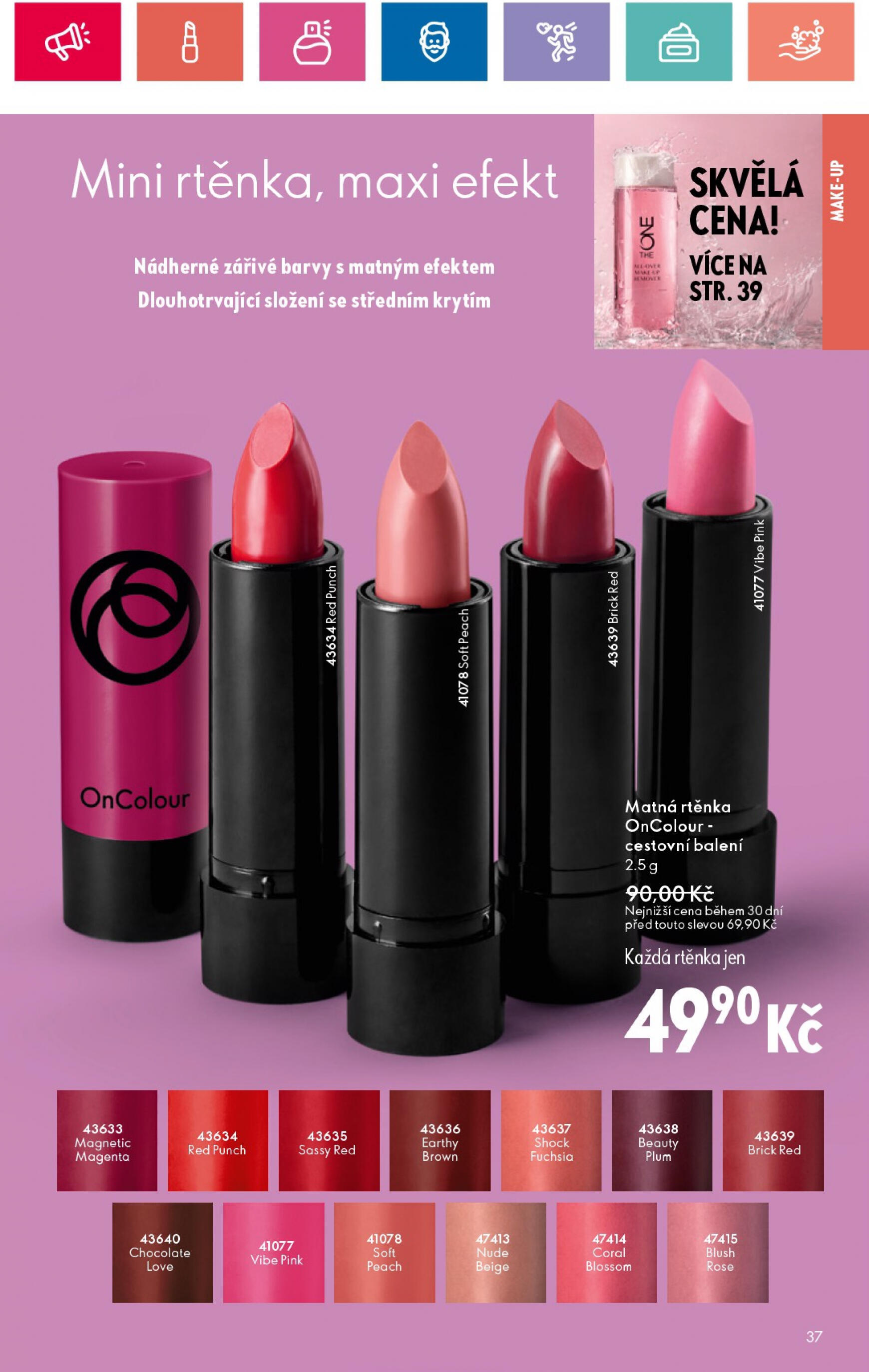 oriflame - Leták Oriflame aktuální 09.07. - 29.07. - page: 37