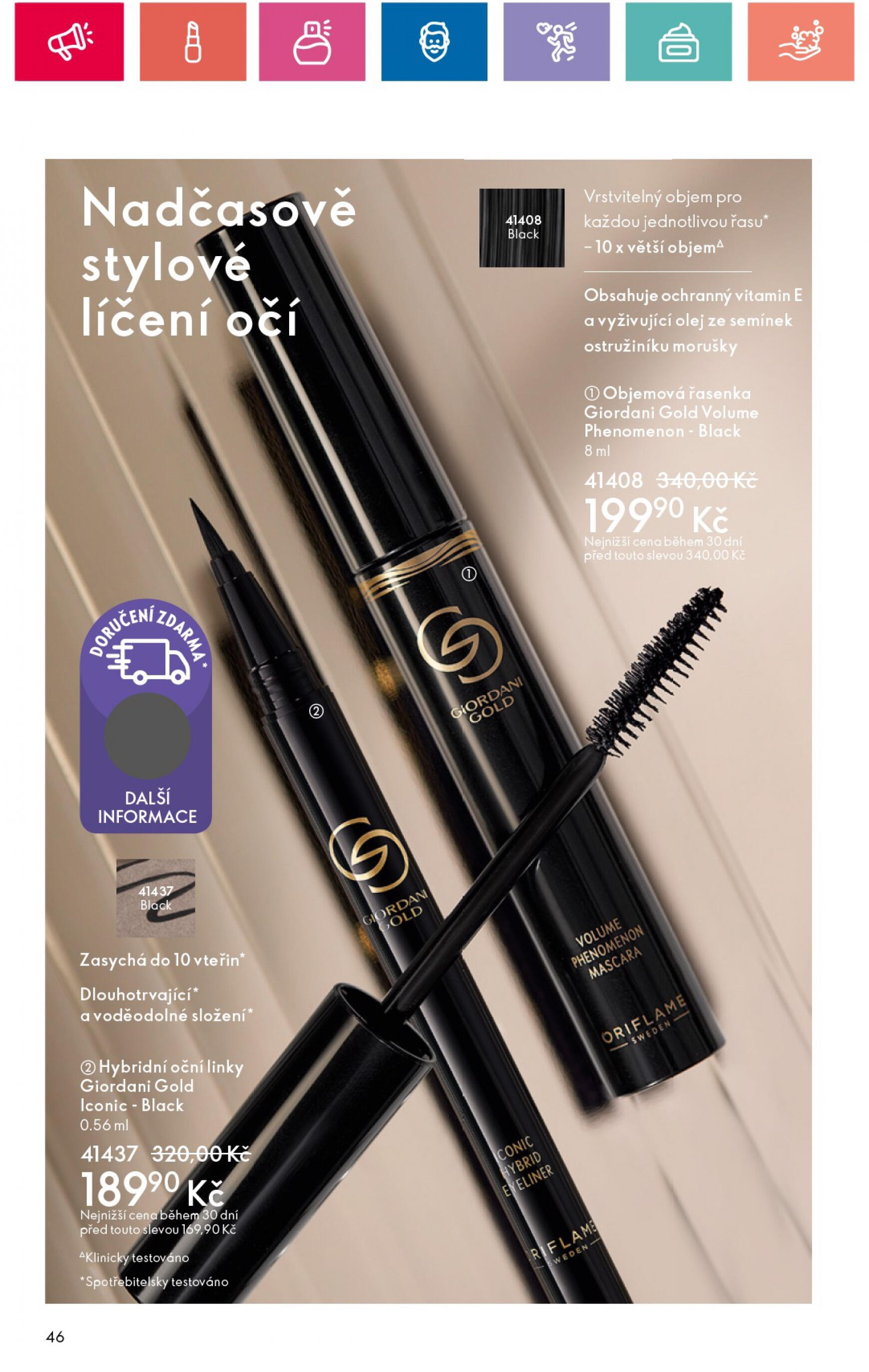 oriflame - Leták Oriflame aktuální 09.07. - 29.07. - page: 46