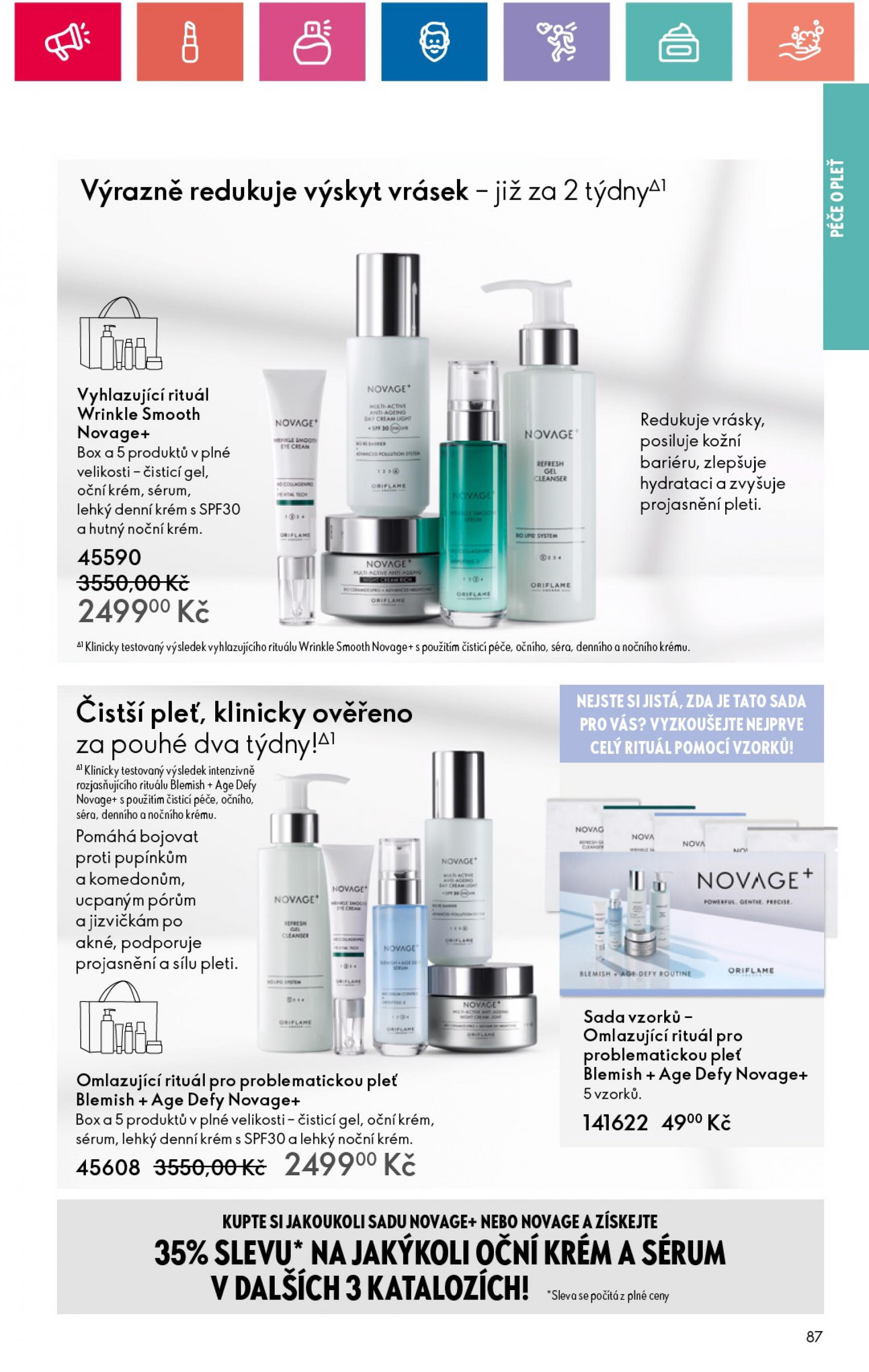 oriflame - Leták Oriflame aktuální 09.07. - 29.07. - page: 87