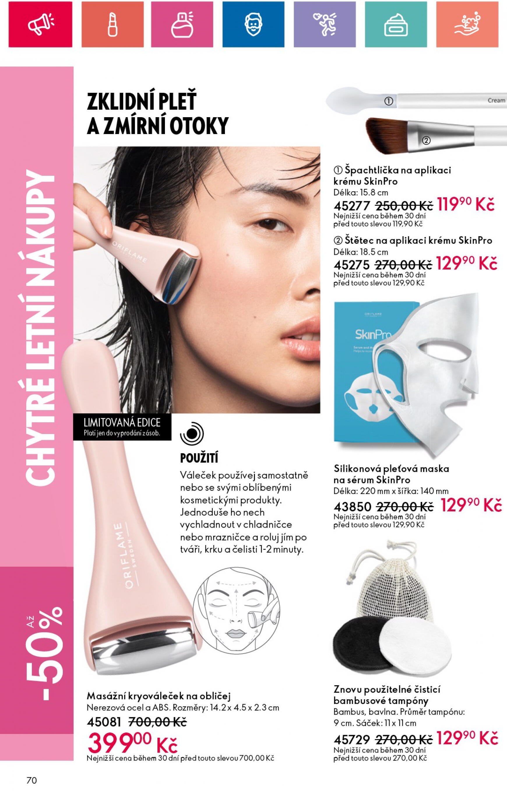 oriflame - Leták Oriflame aktuální 09.07. - 29.07. - page: 70