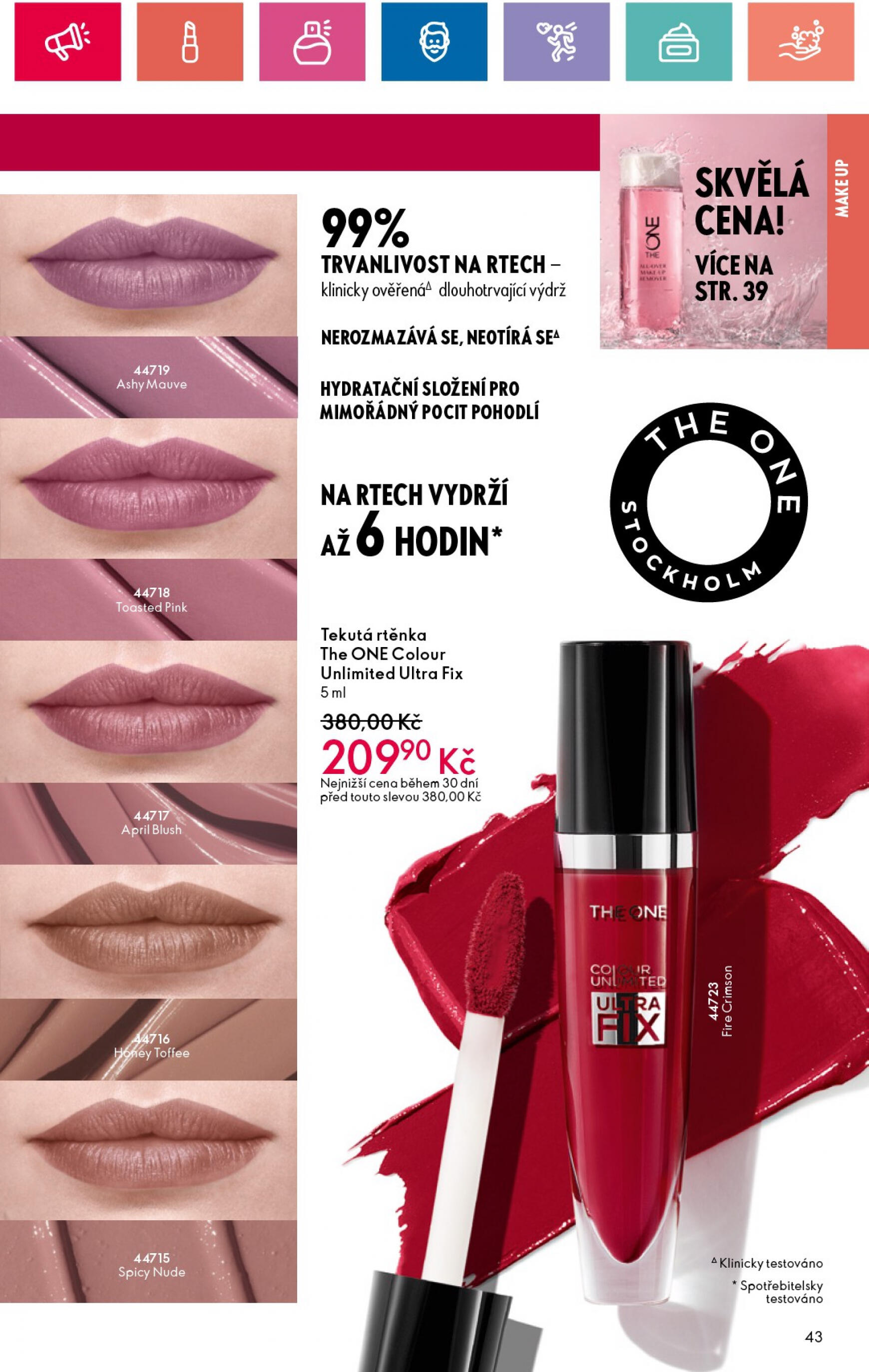 oriflame - Leták Oriflame aktuální 09.07. - 29.07. - page: 43