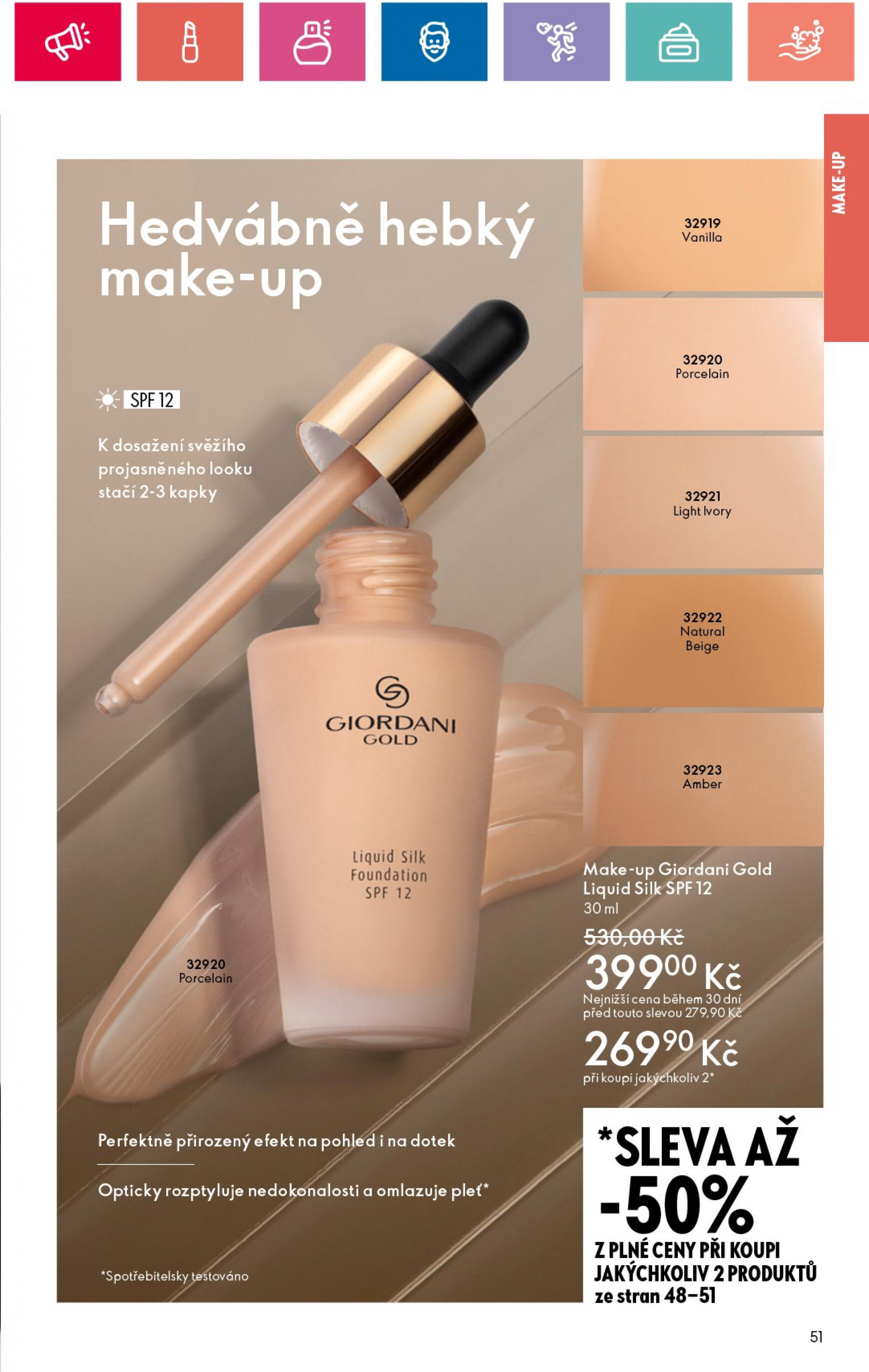 oriflame - Leták Oriflame aktuální 09.07. - 29.07. - page: 51